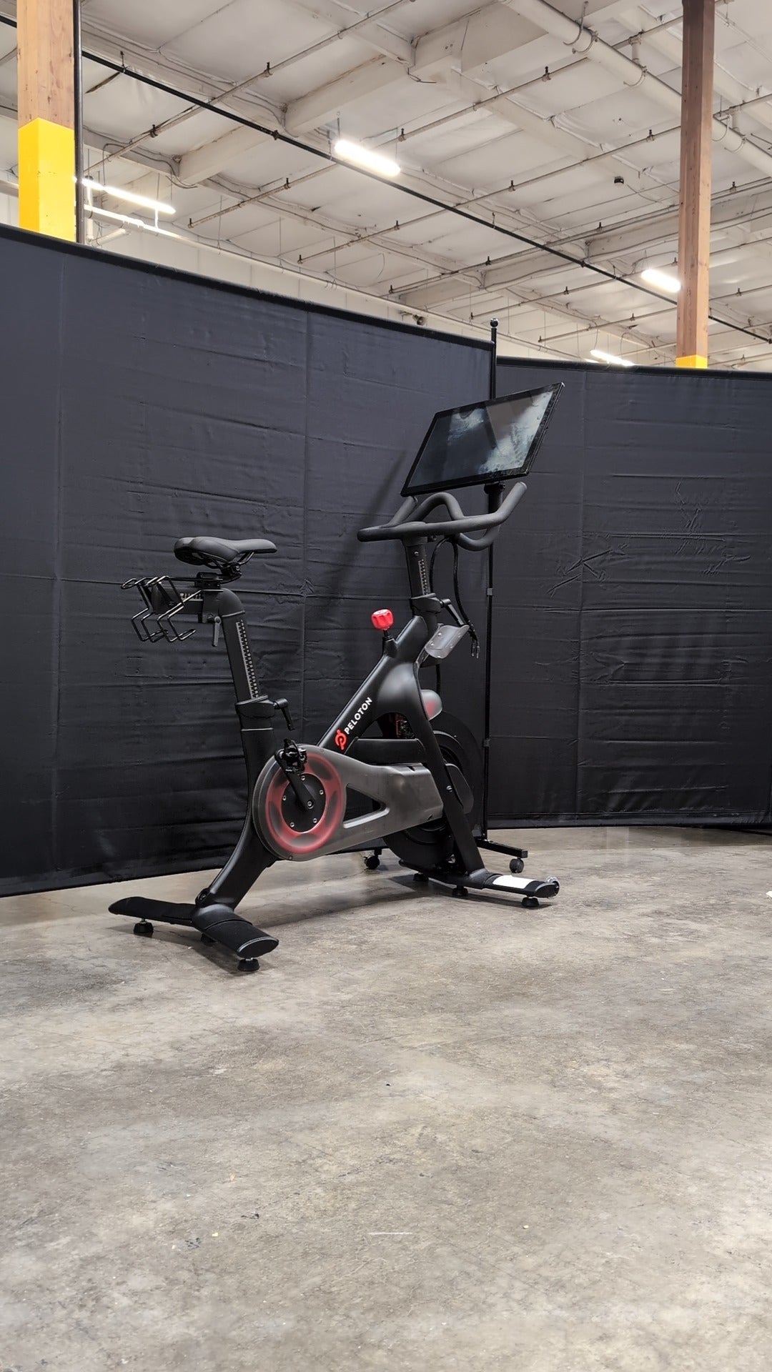 Peloton Stationary Exercise Bike with Adjustable Seat