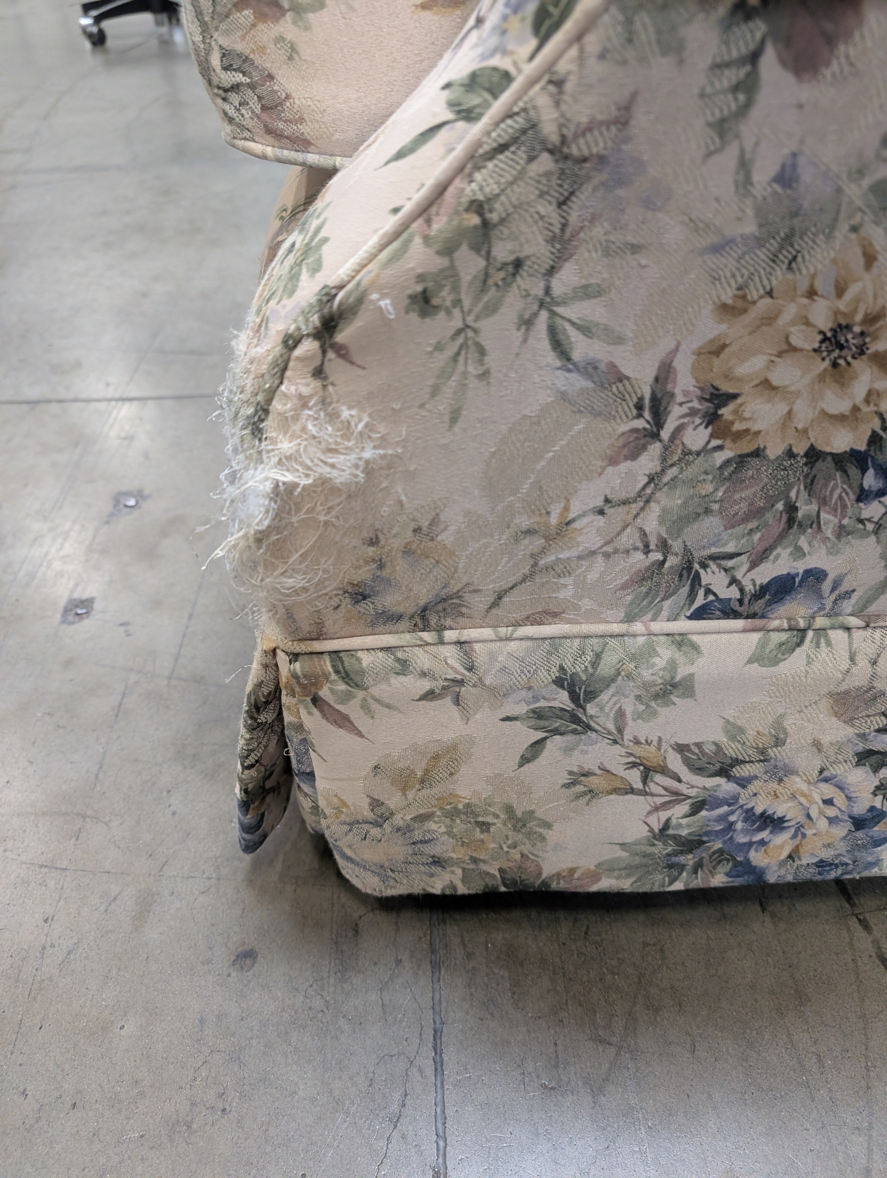 Floral Pattern LaZboy Three-Seater Sofa