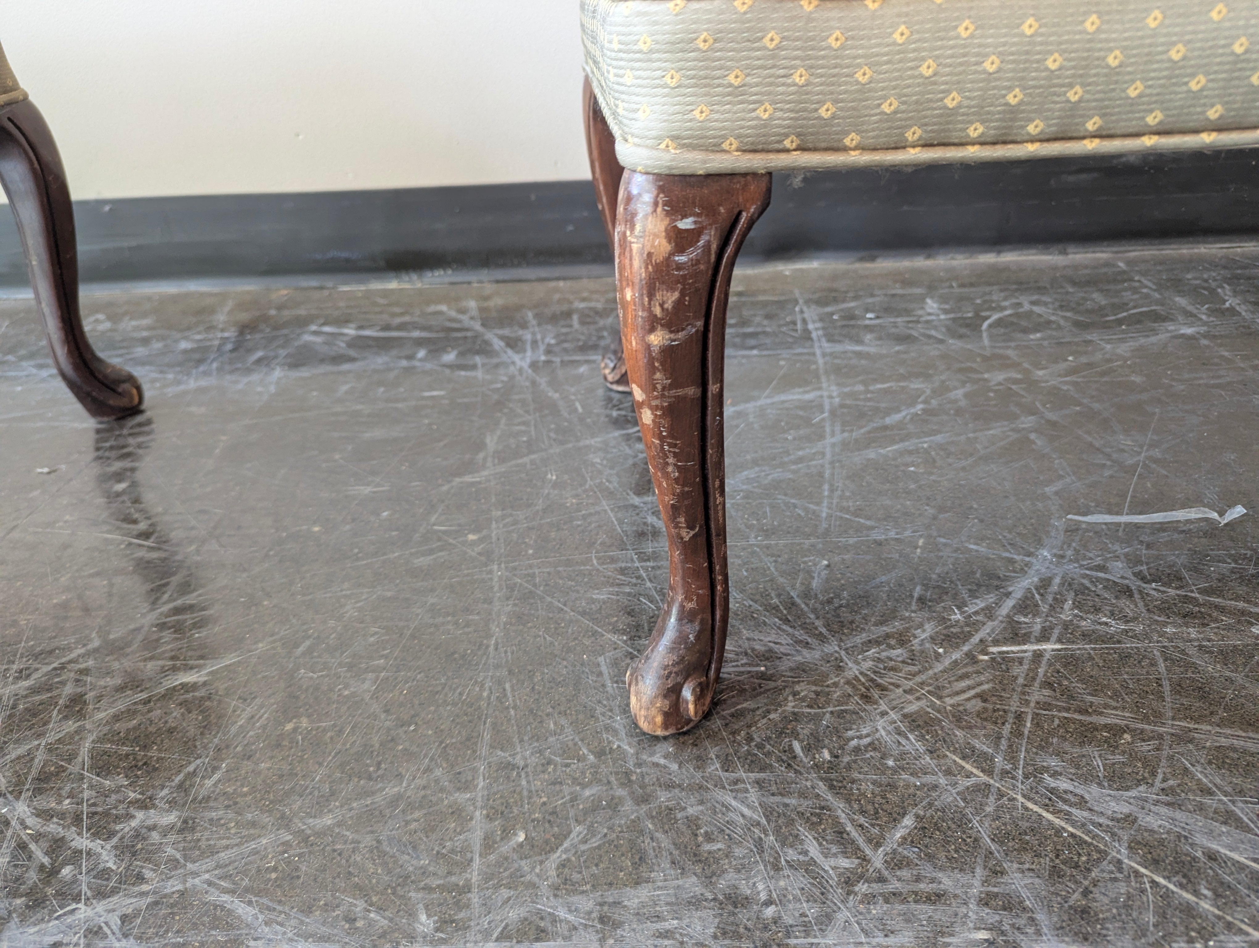 Olive Green Ottoman