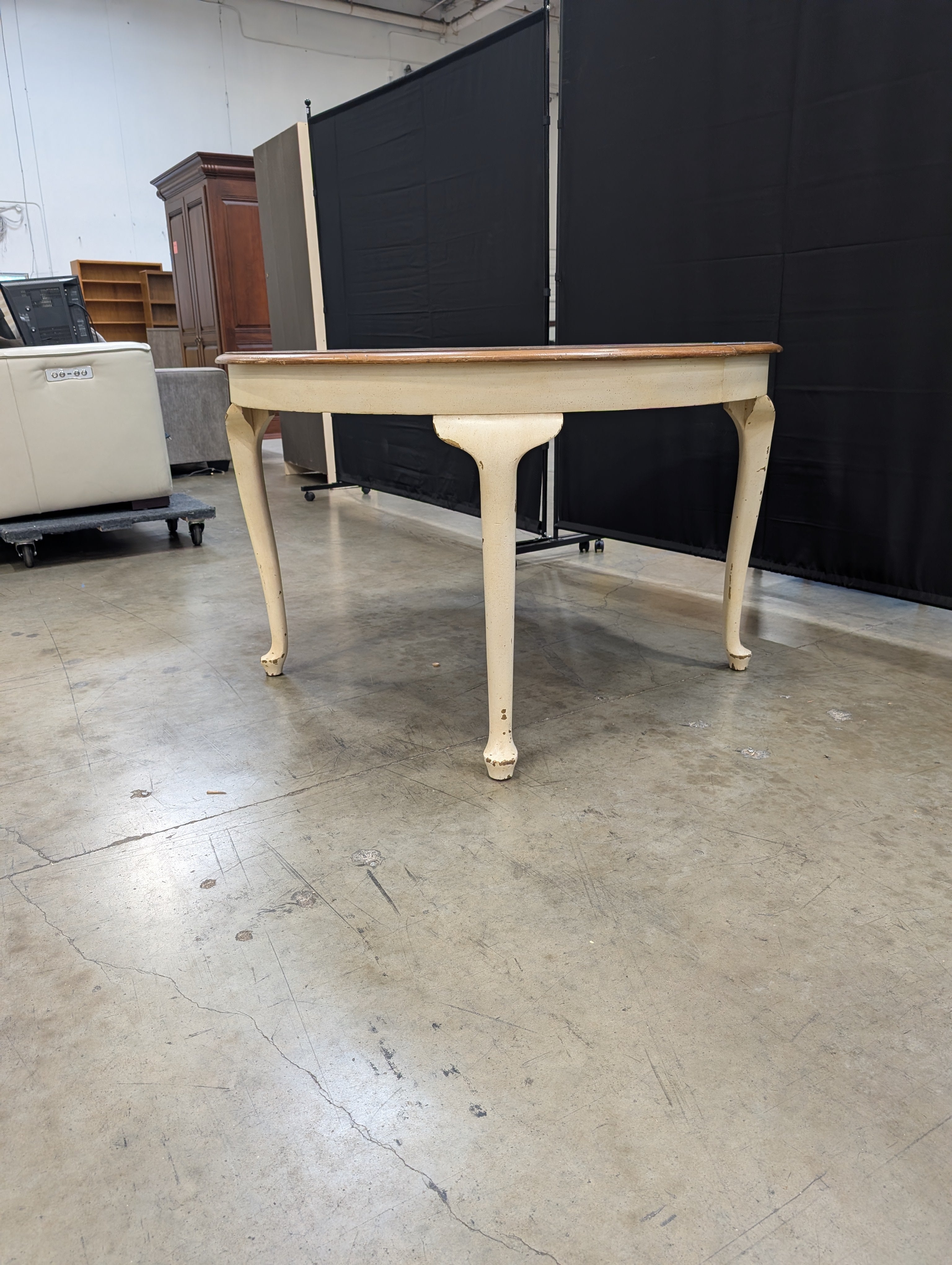 Versatile Round Wood Drop Leaf Dining Table