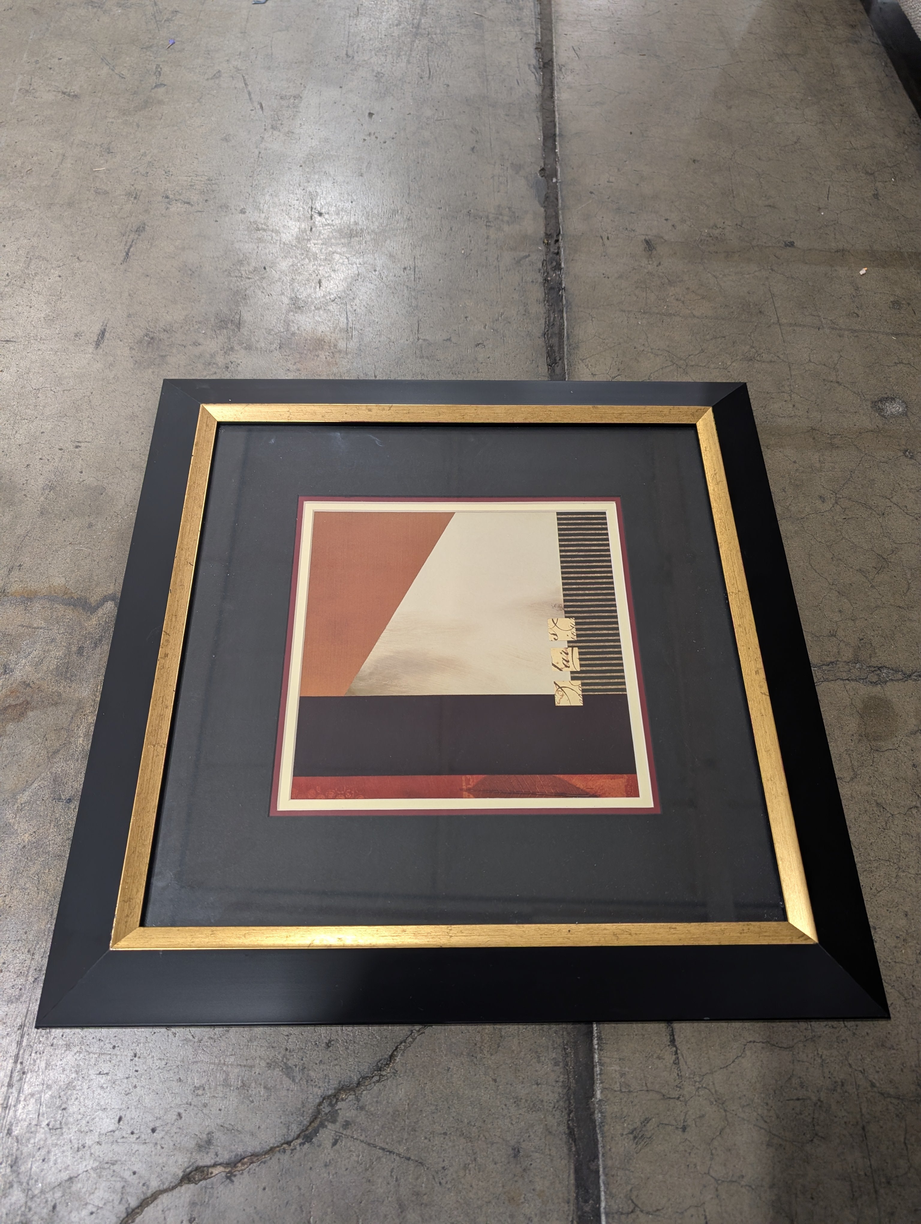 Contemporary Abstract Art Picture Frame