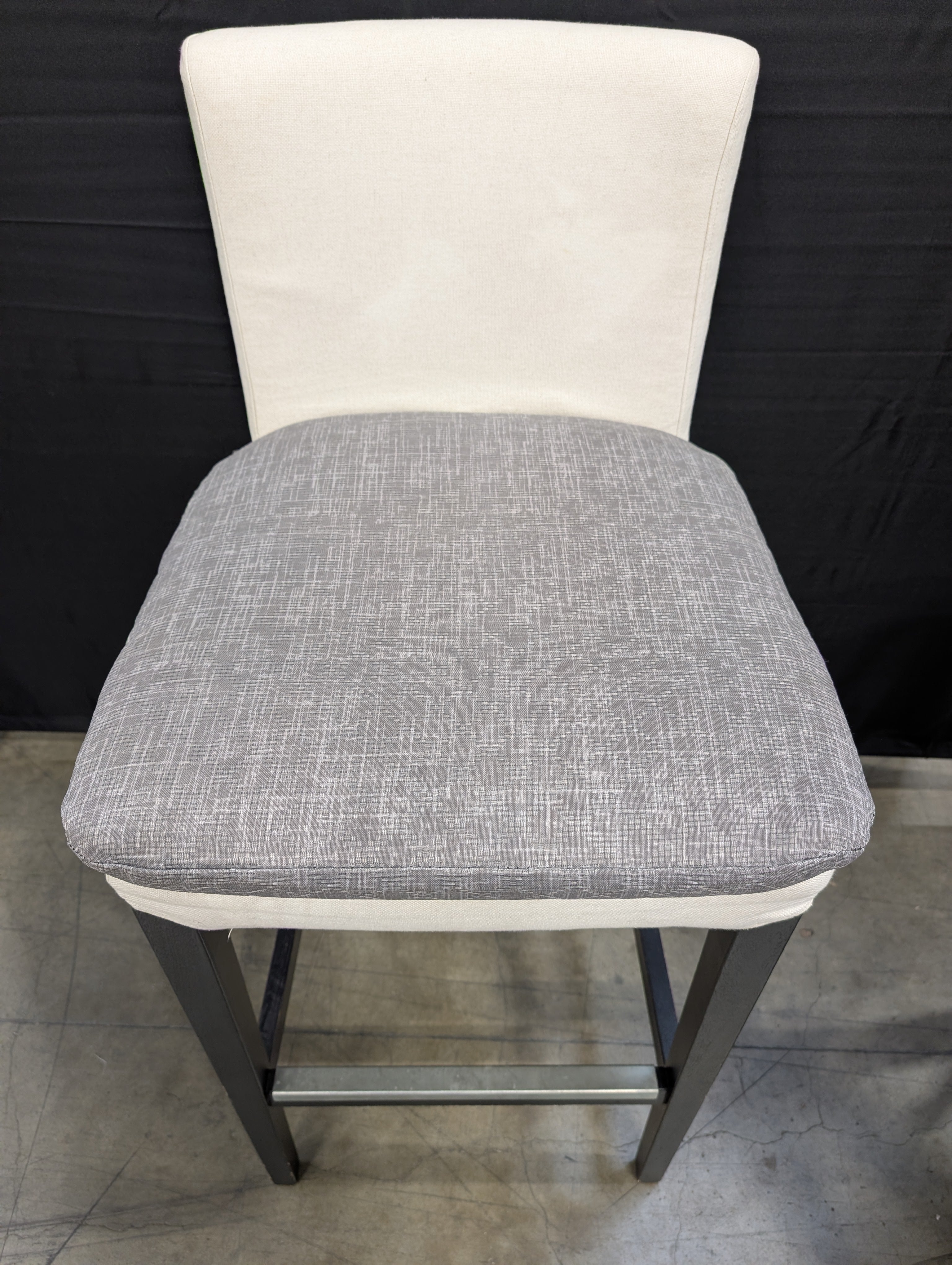 Beige Stool with cover