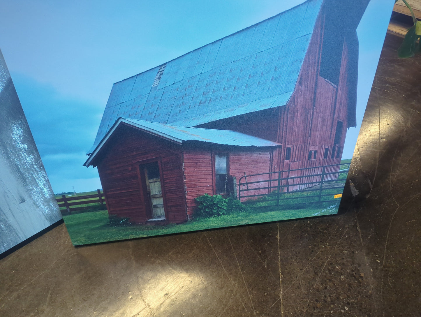 Barn canvas print