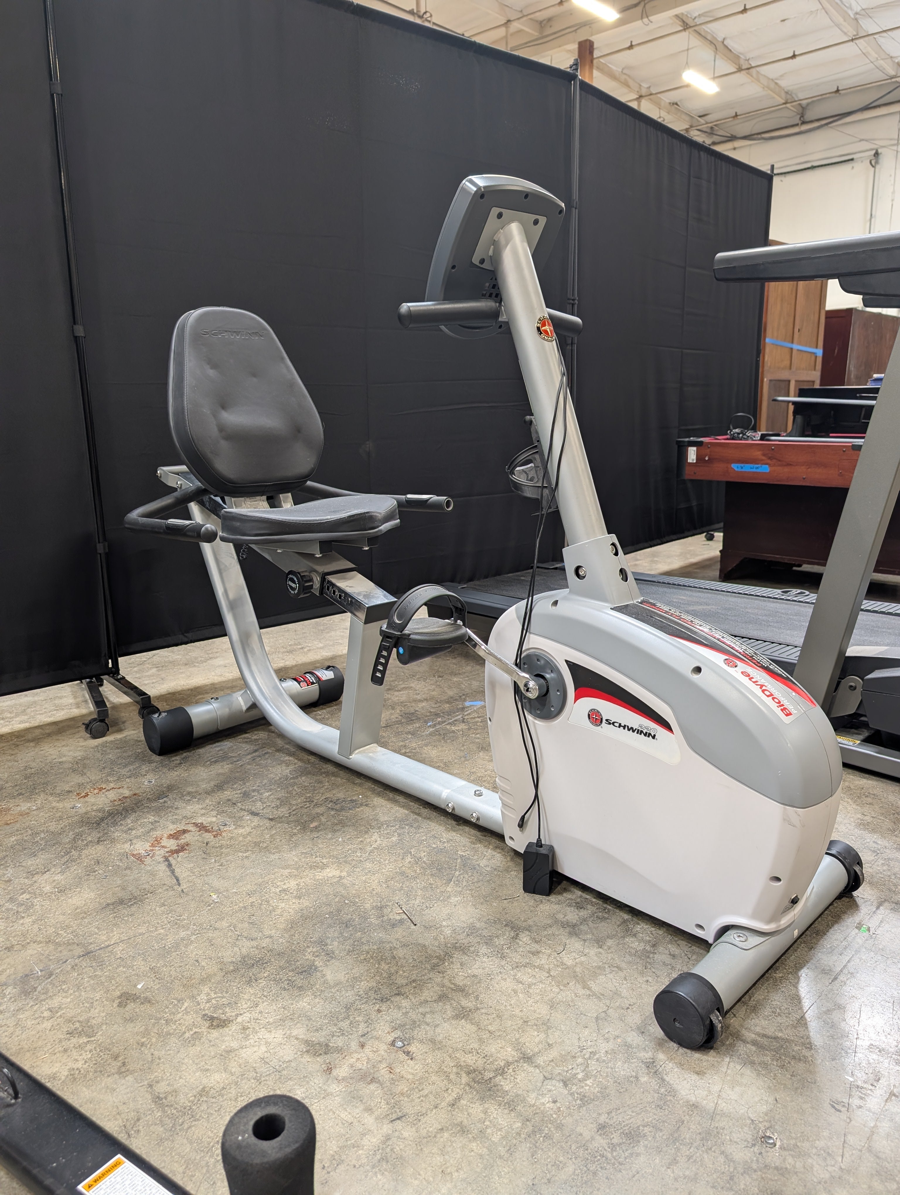 Schwinn Recumbent Exercise Bike with Digital Console