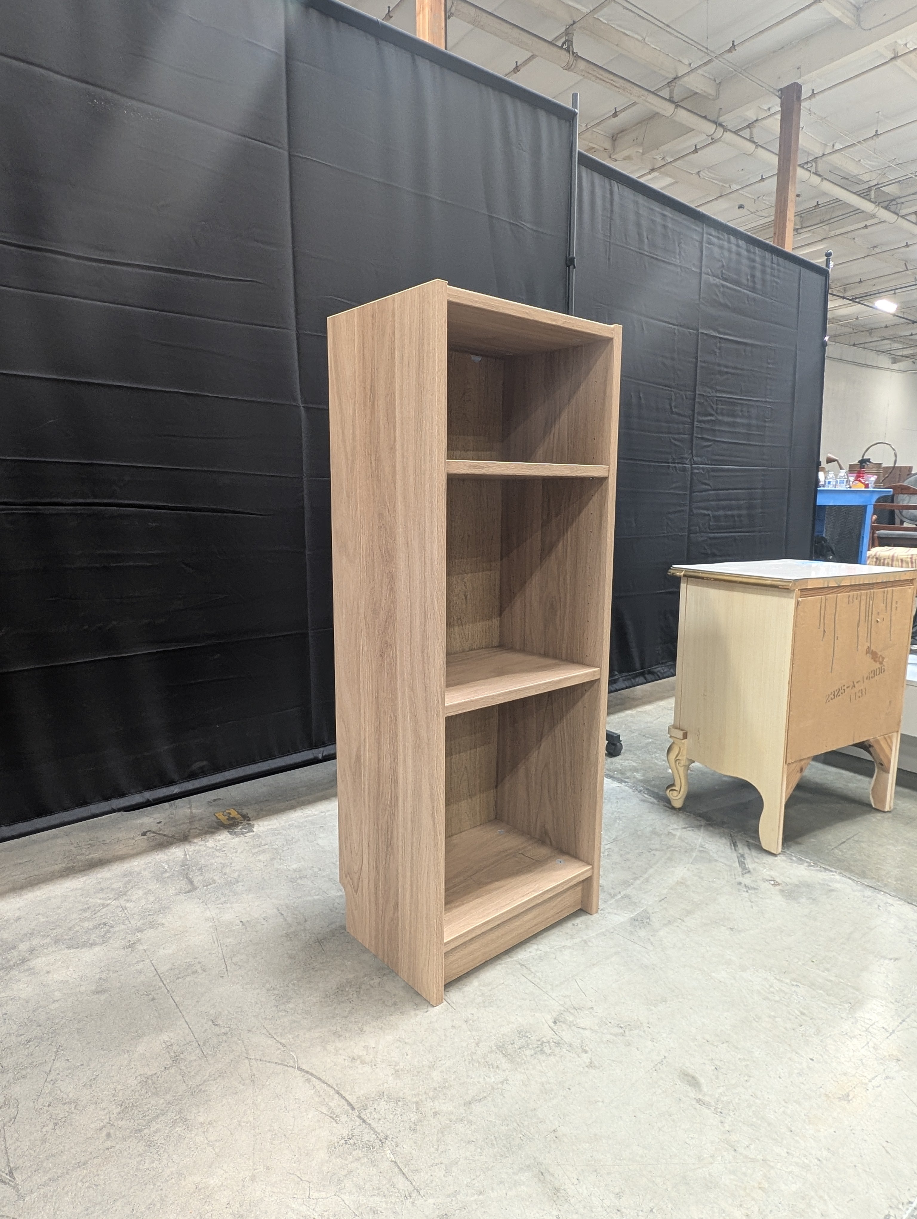 Short Ikea Three-Tier Bookcase
