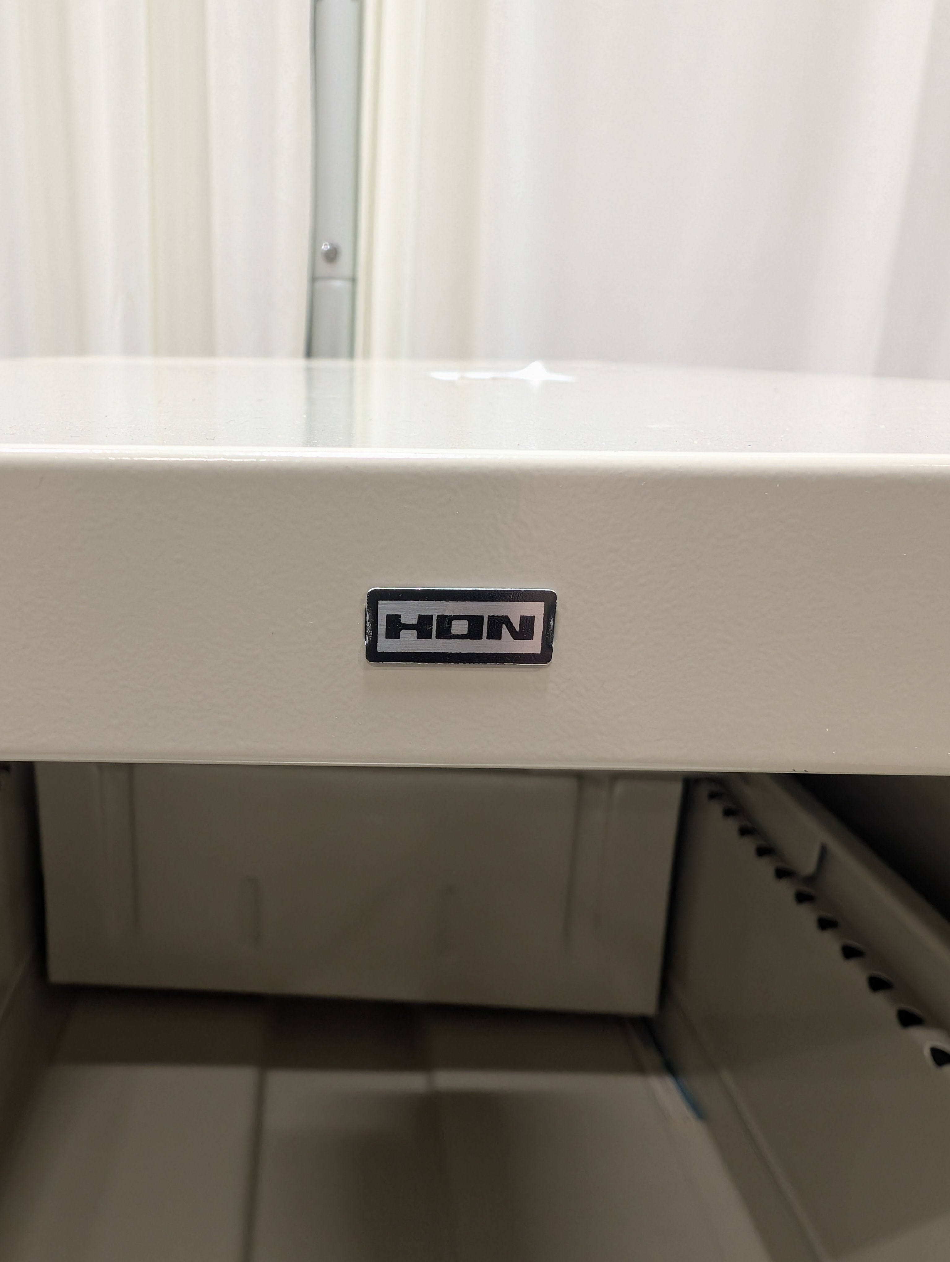 HON Two-Drawer Metal Filing Cabinet