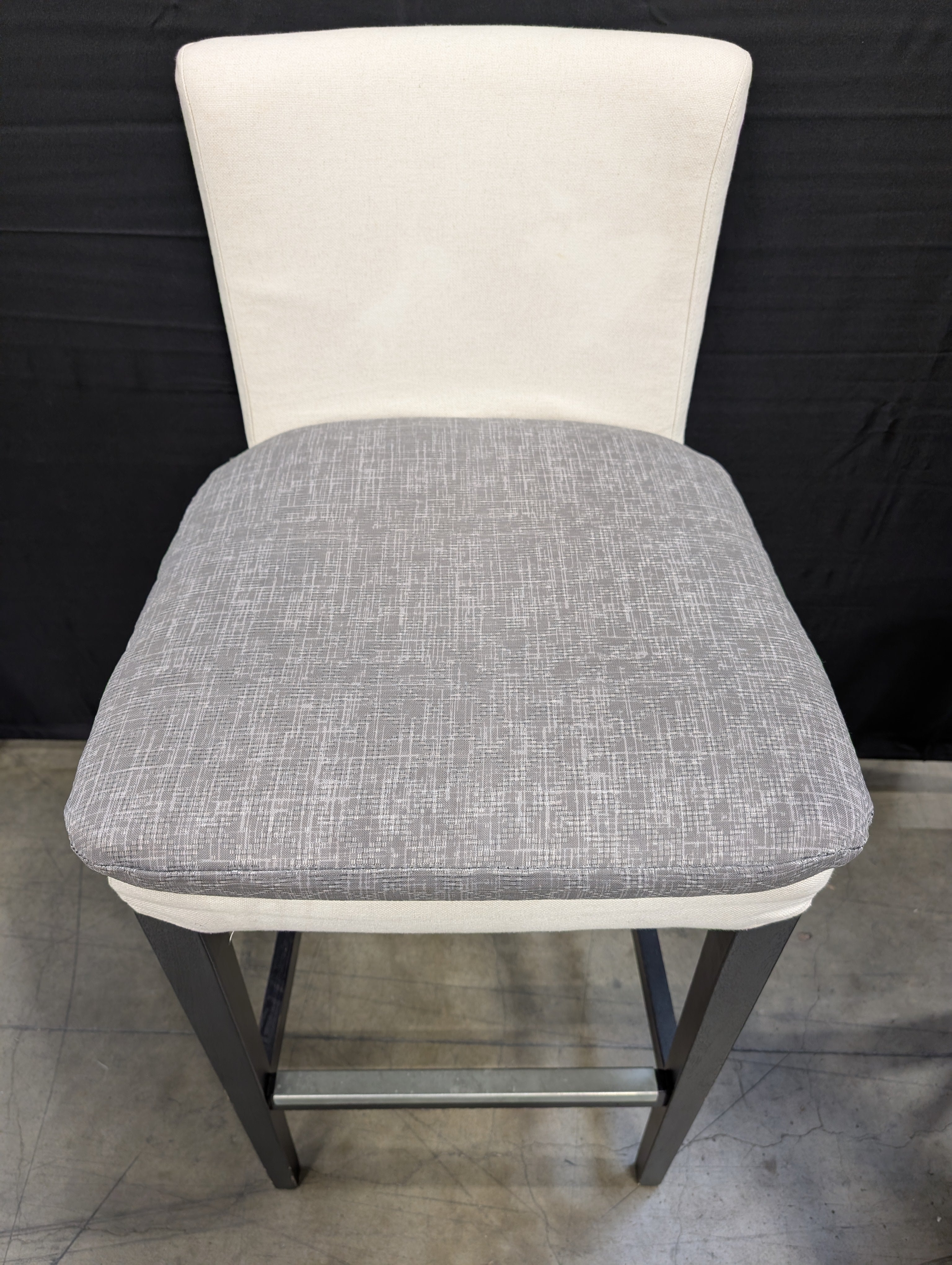 Beige Stool with cover