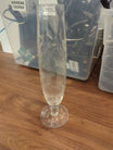 Floral Glass Champagne Flute Stemmed Drinkware