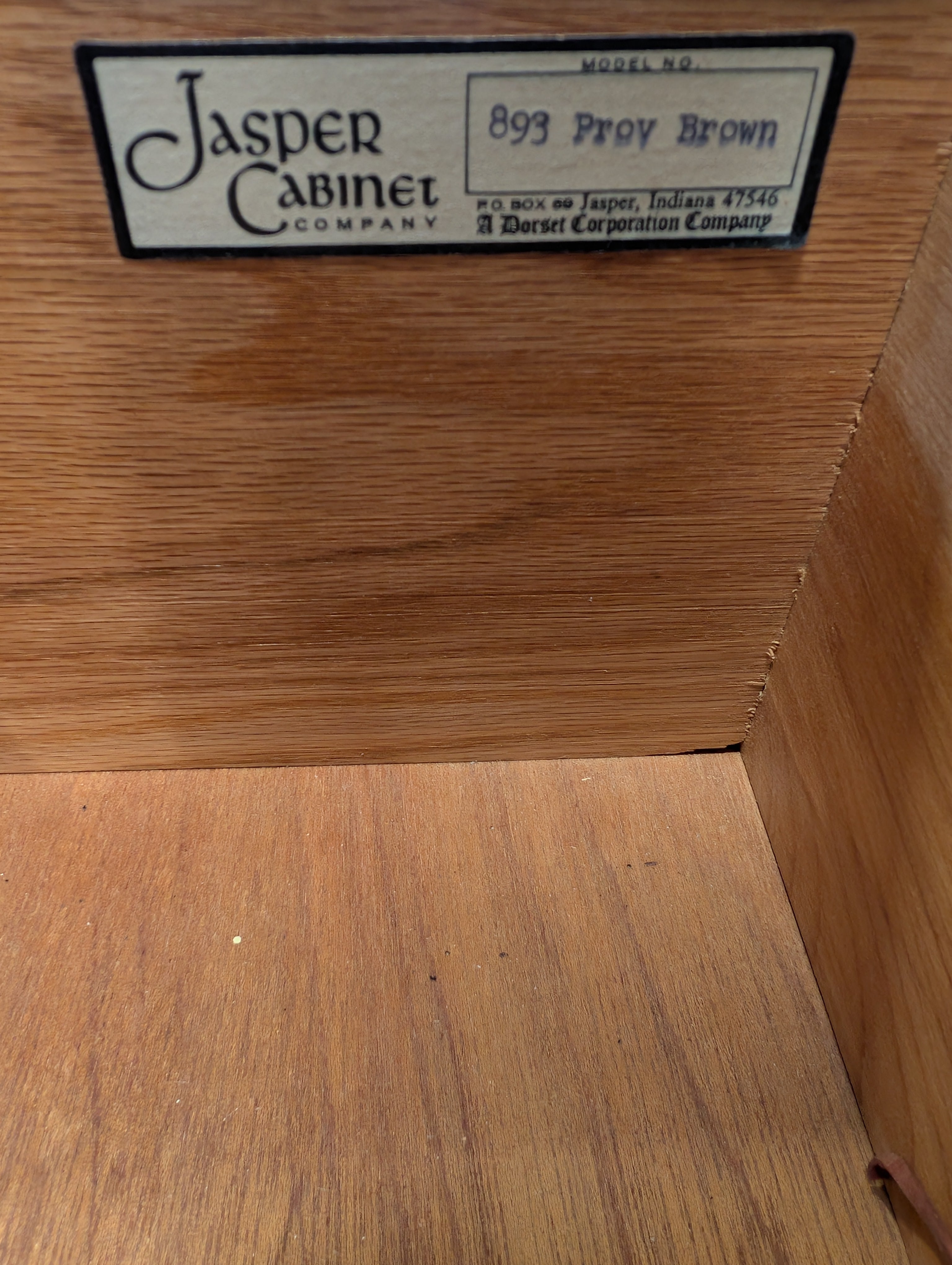 Jasper Cabinet co. Vintage Secretary Desk with Carved Details