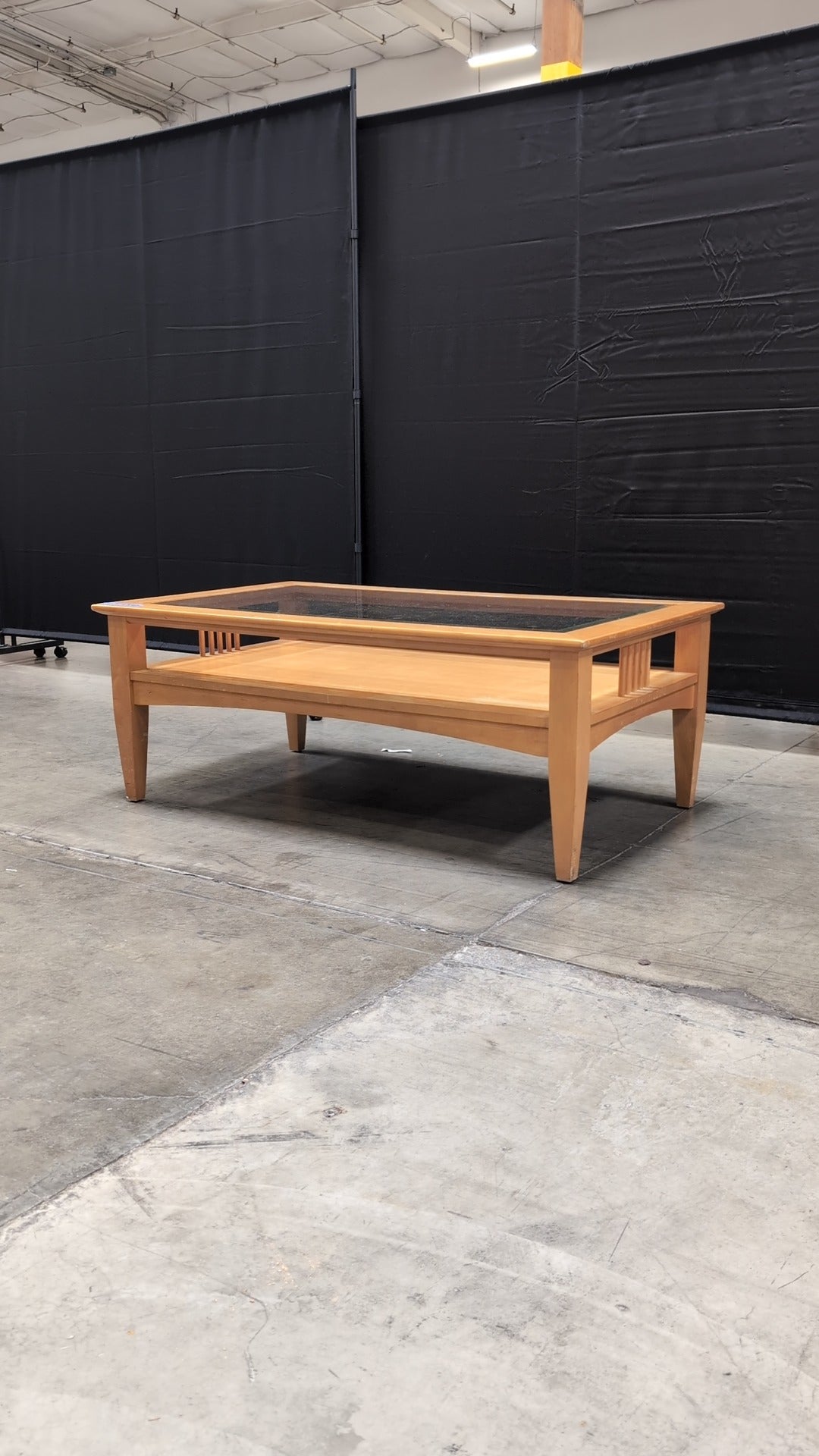 Versatile Light Brown Hardwood Recessed Frame