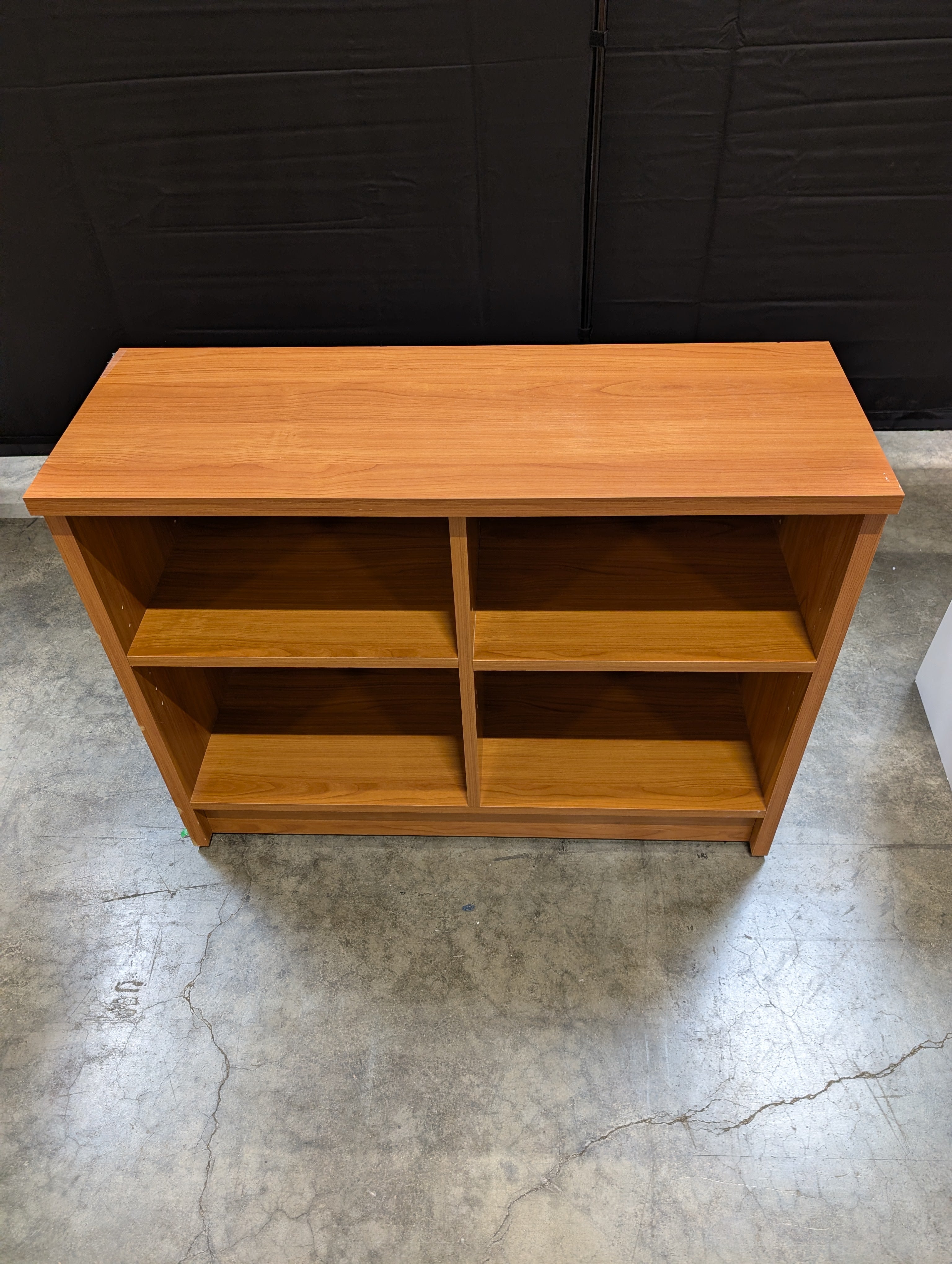 Versatile Brown Wood Storage Shelf