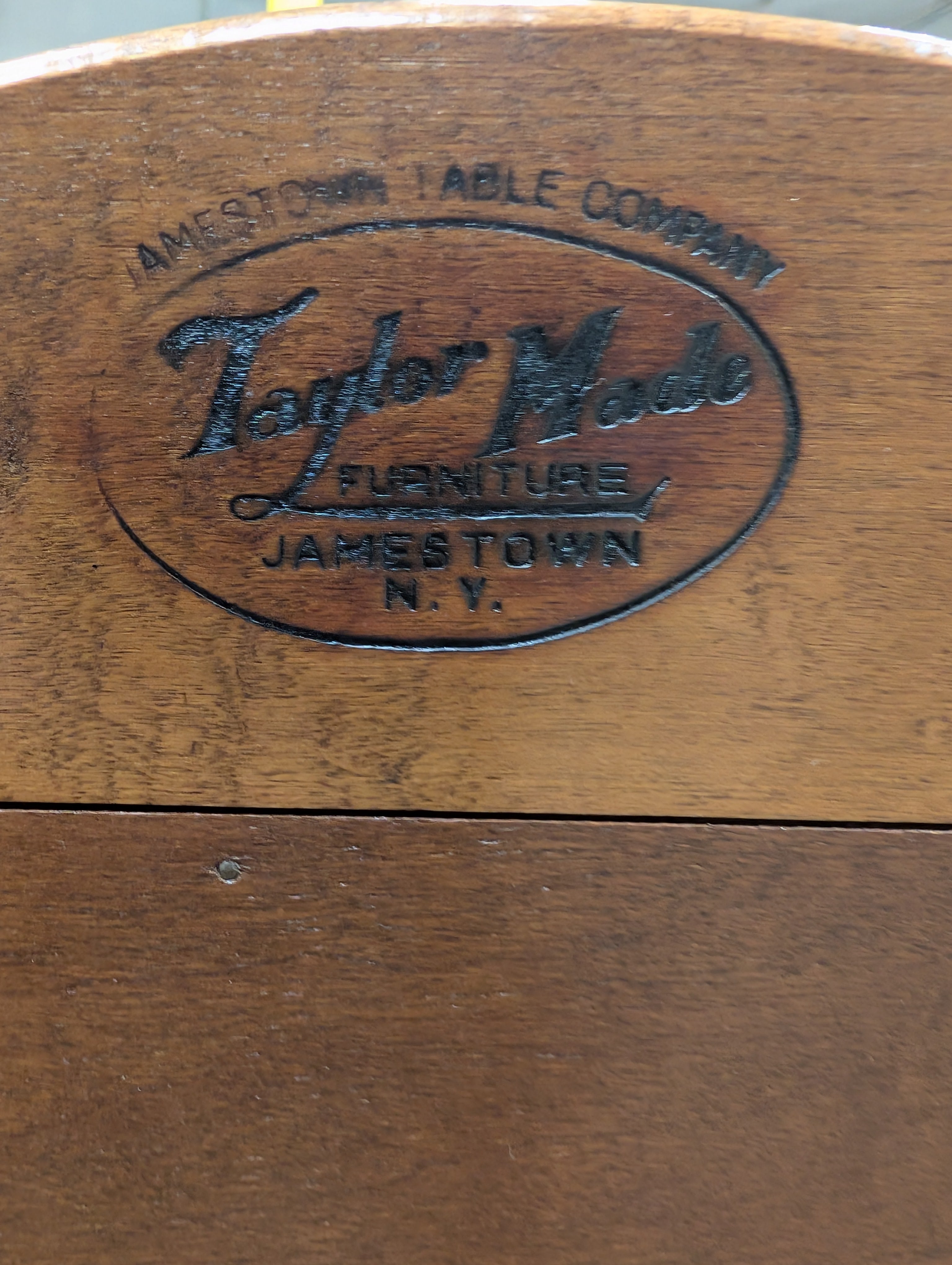 Vintage Jamestown Table Company "Taylor Made" Bookcase with Carved Rosettes