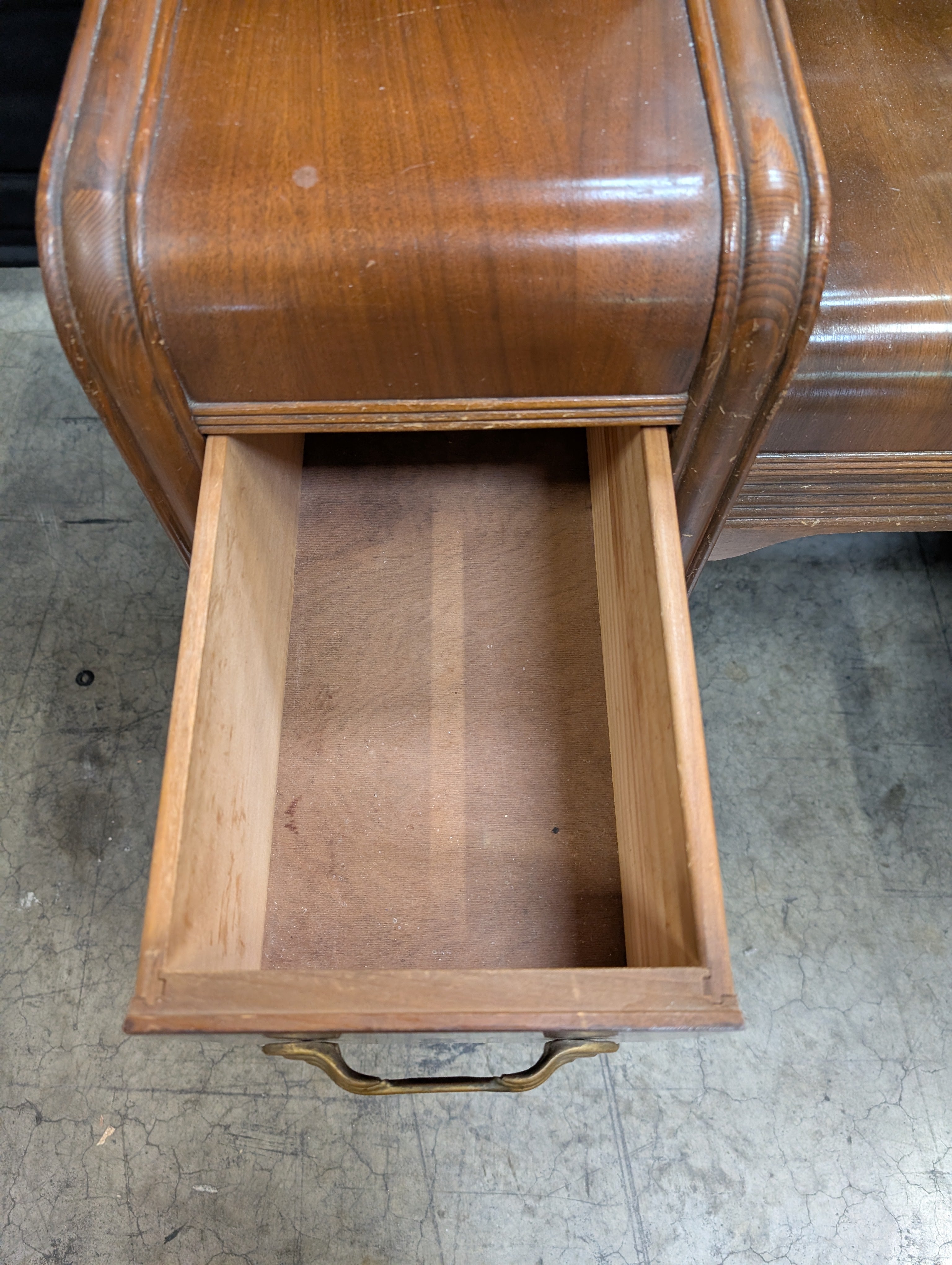 Vintage Art Deco Waterfall Vanity