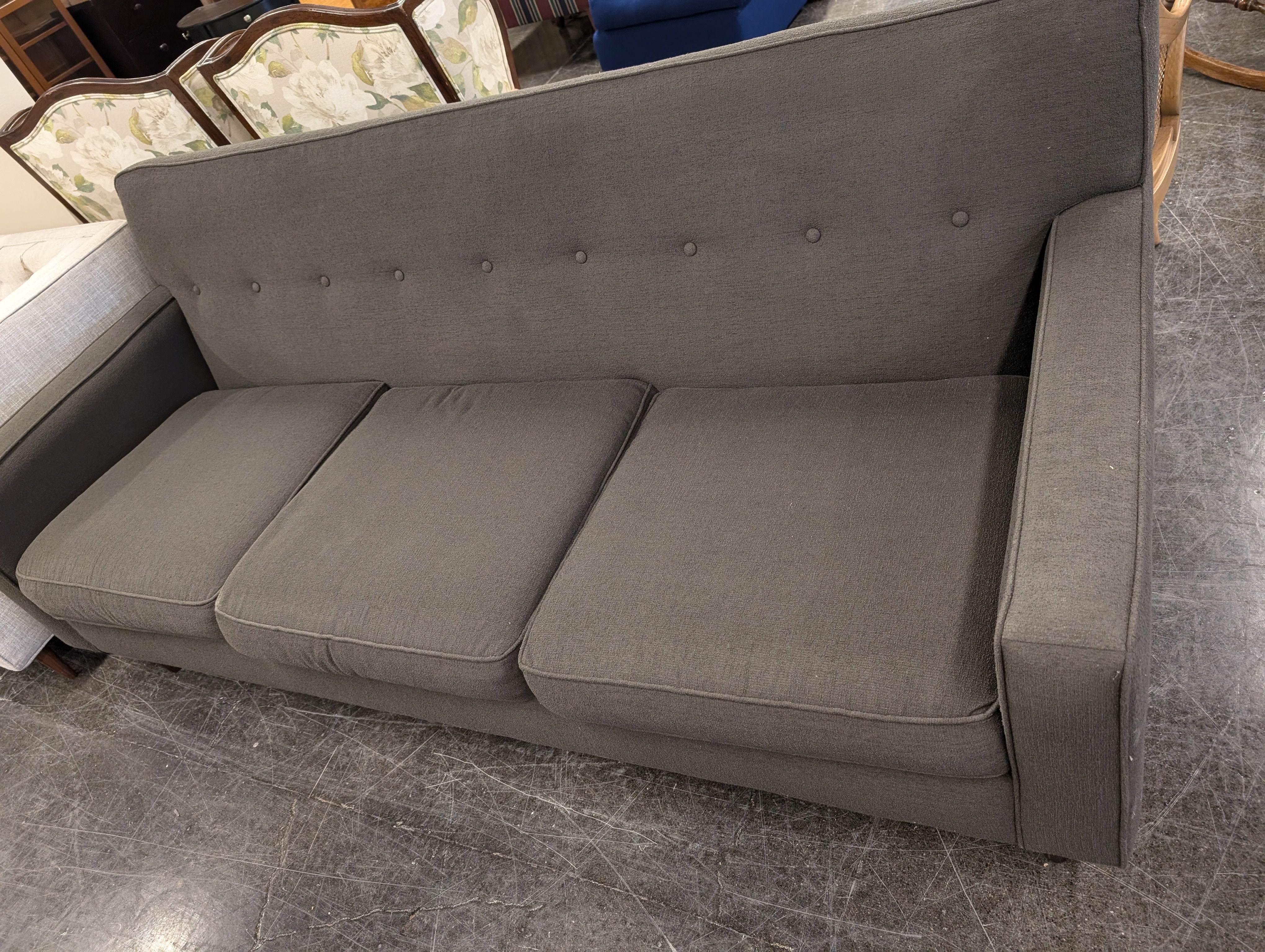 Better By Design Mid-Century Inspired Tufted Sofa