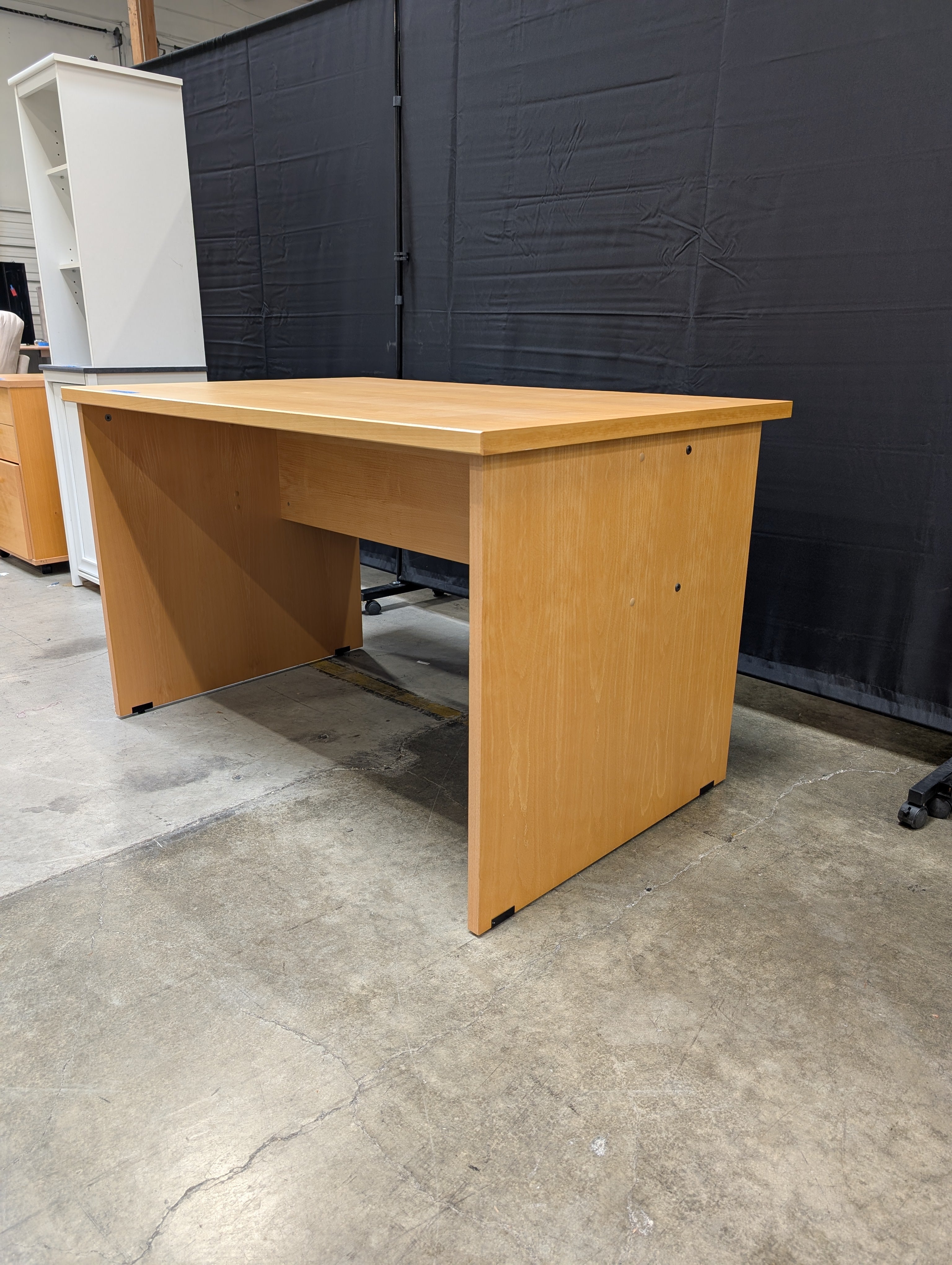 Light Birch Veneer Desk