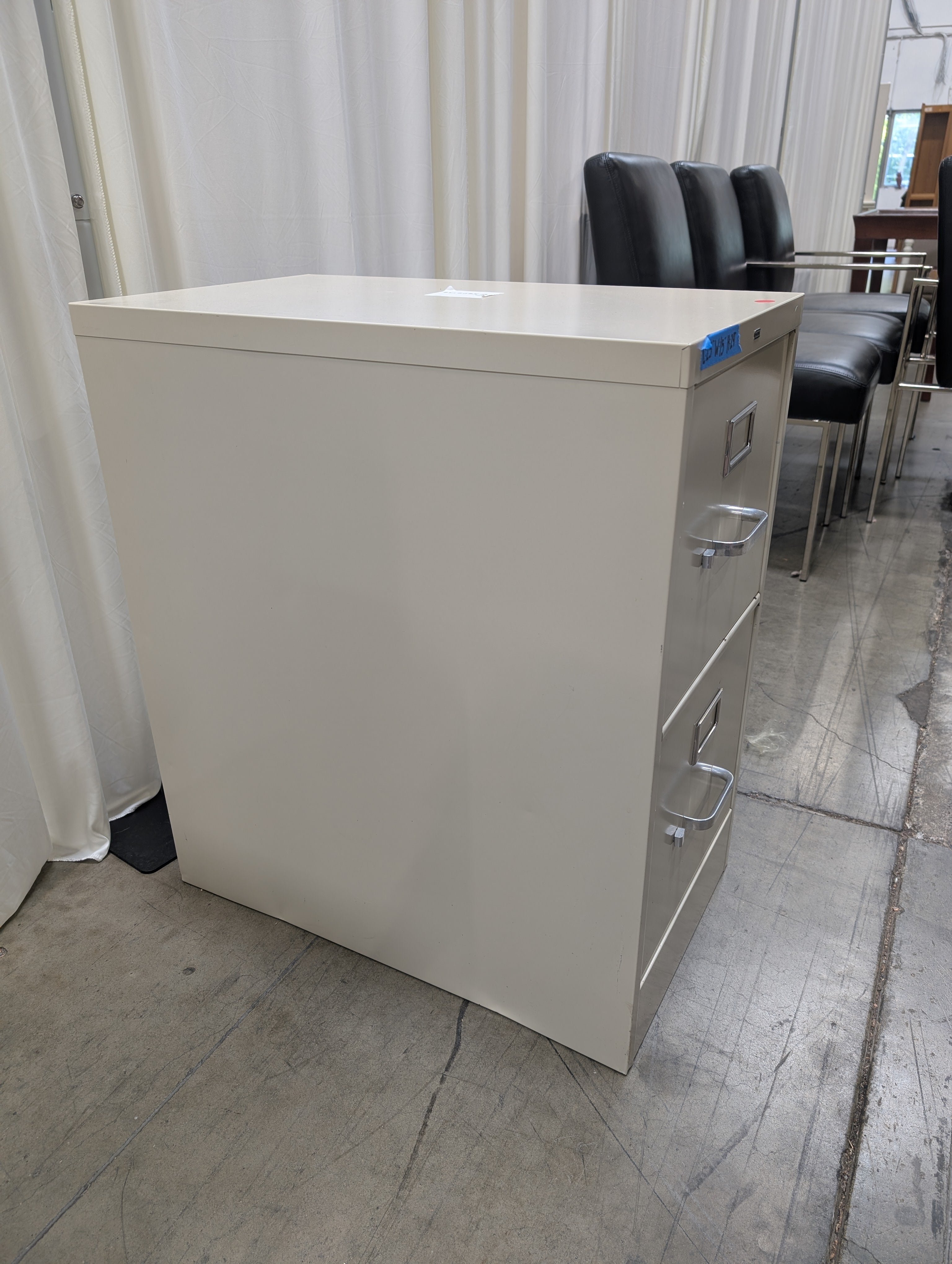 HON Two-Drawer Metal Filing Cabinet