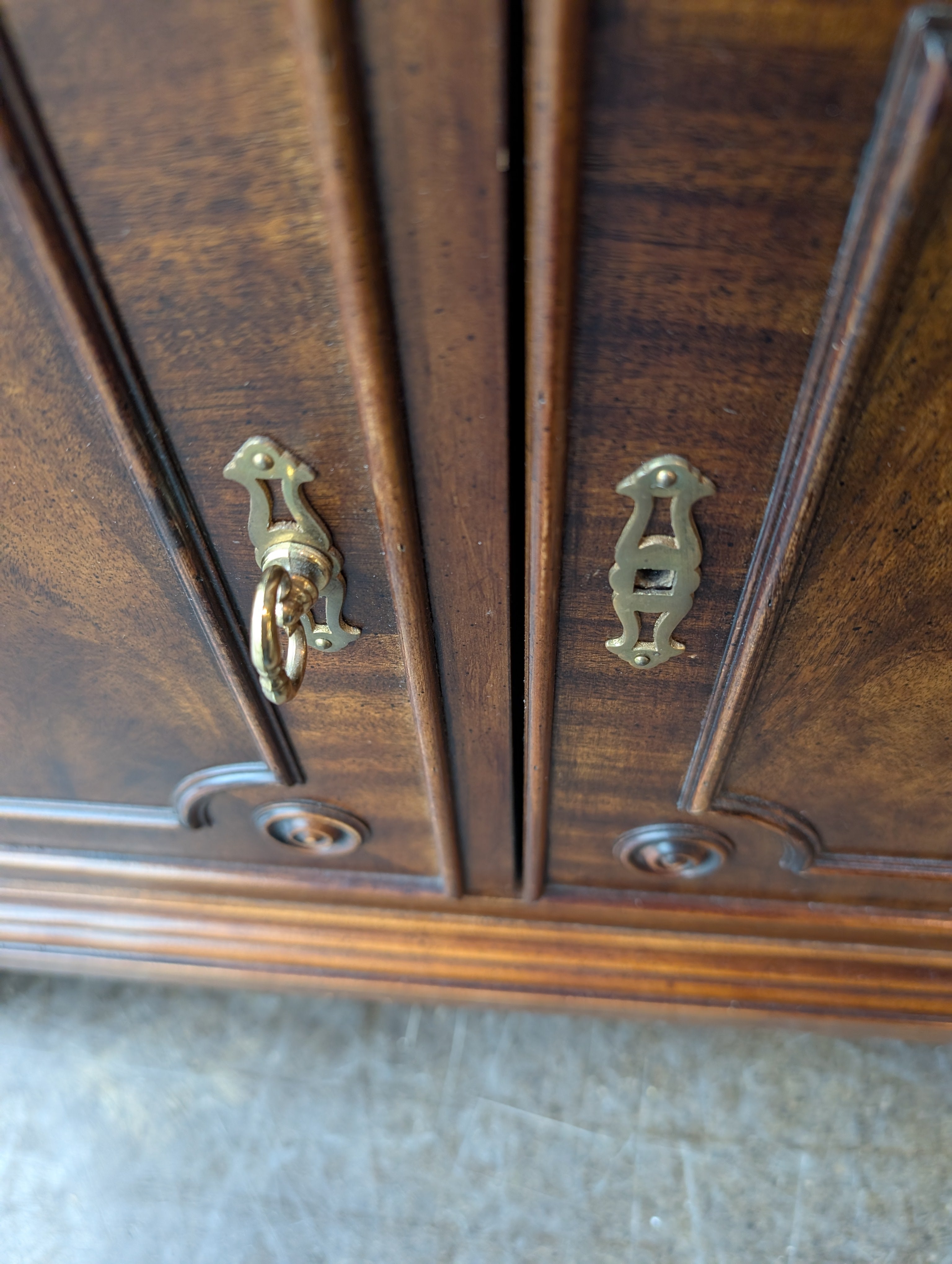 Pair of Century Furniture Traditional Wood Nightstand with Cabinet