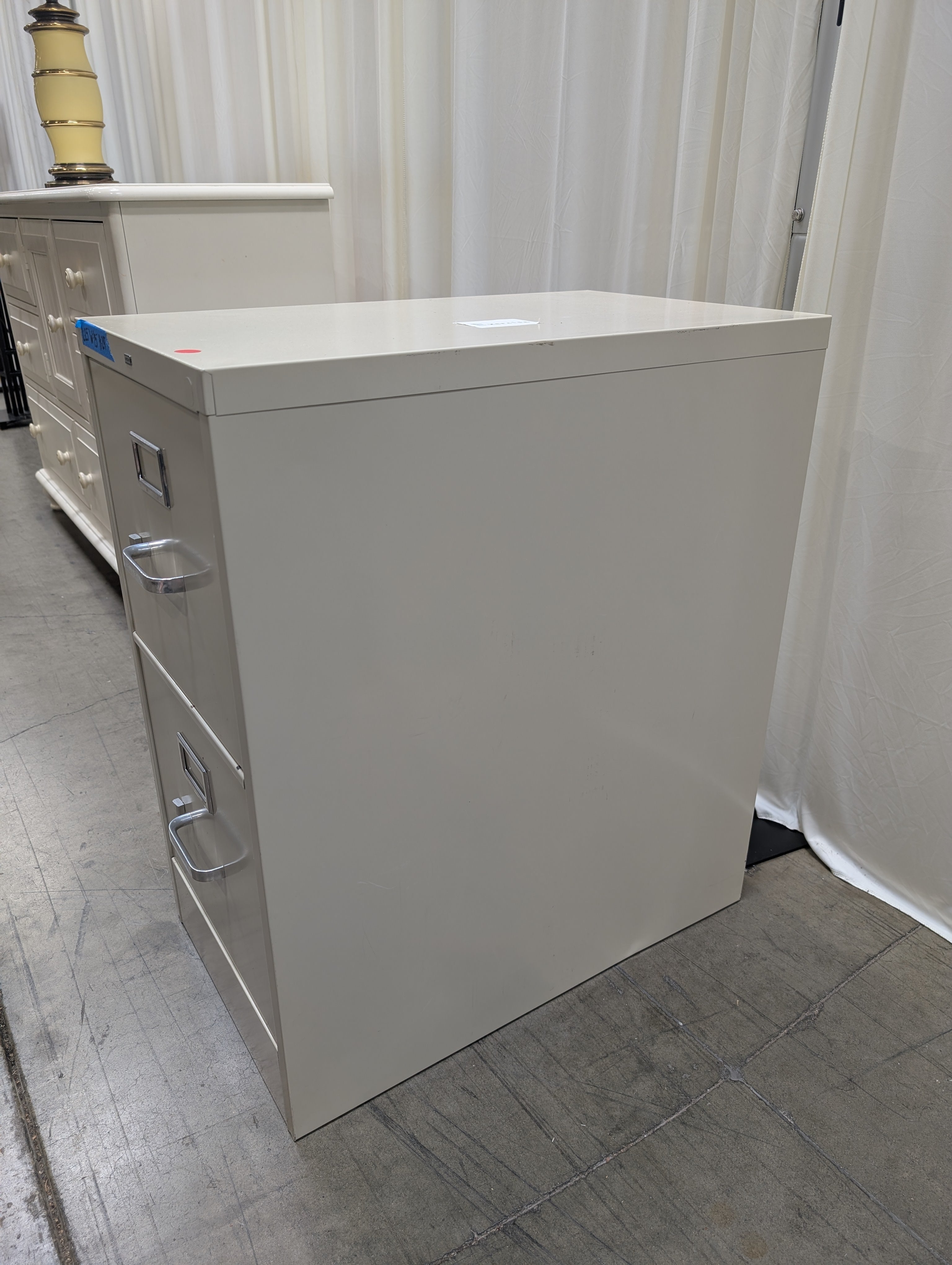 HON Two-Drawer Metal Filing Cabinet