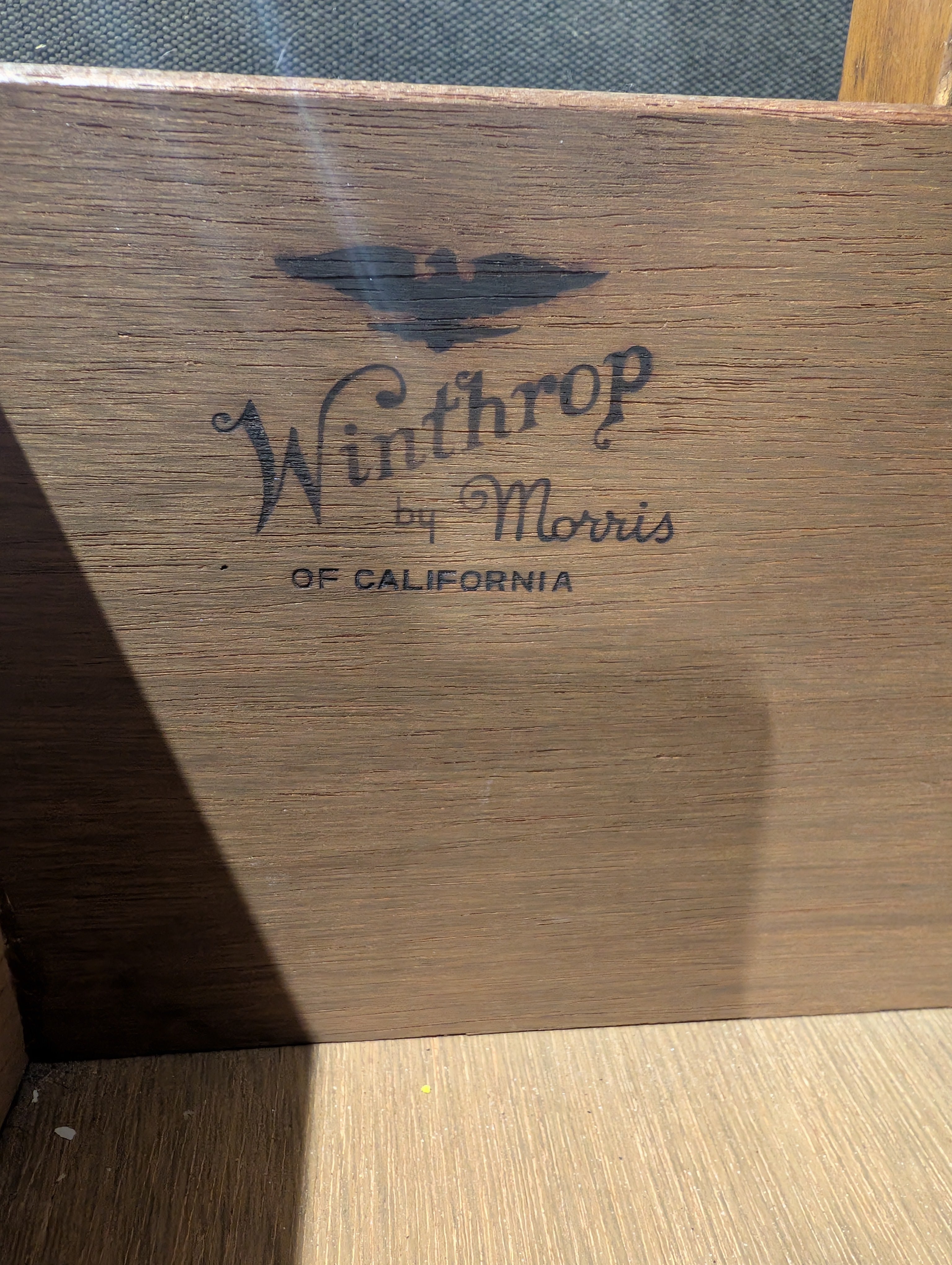 Winthrop Warm Tone Wood Dresser with Ornate Hardware