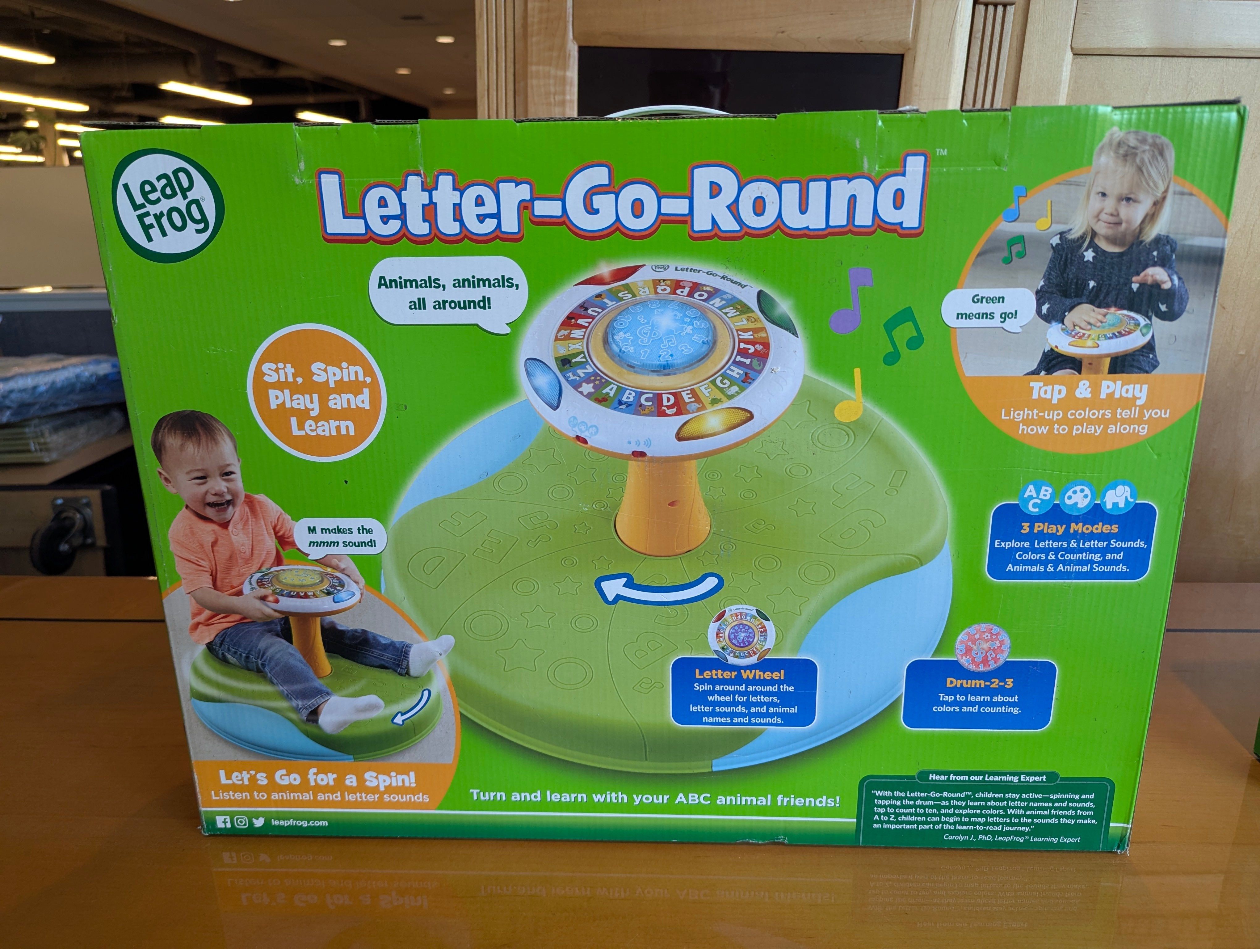 LeapFrog Letter-Go-Round Interactive Learning Toy
