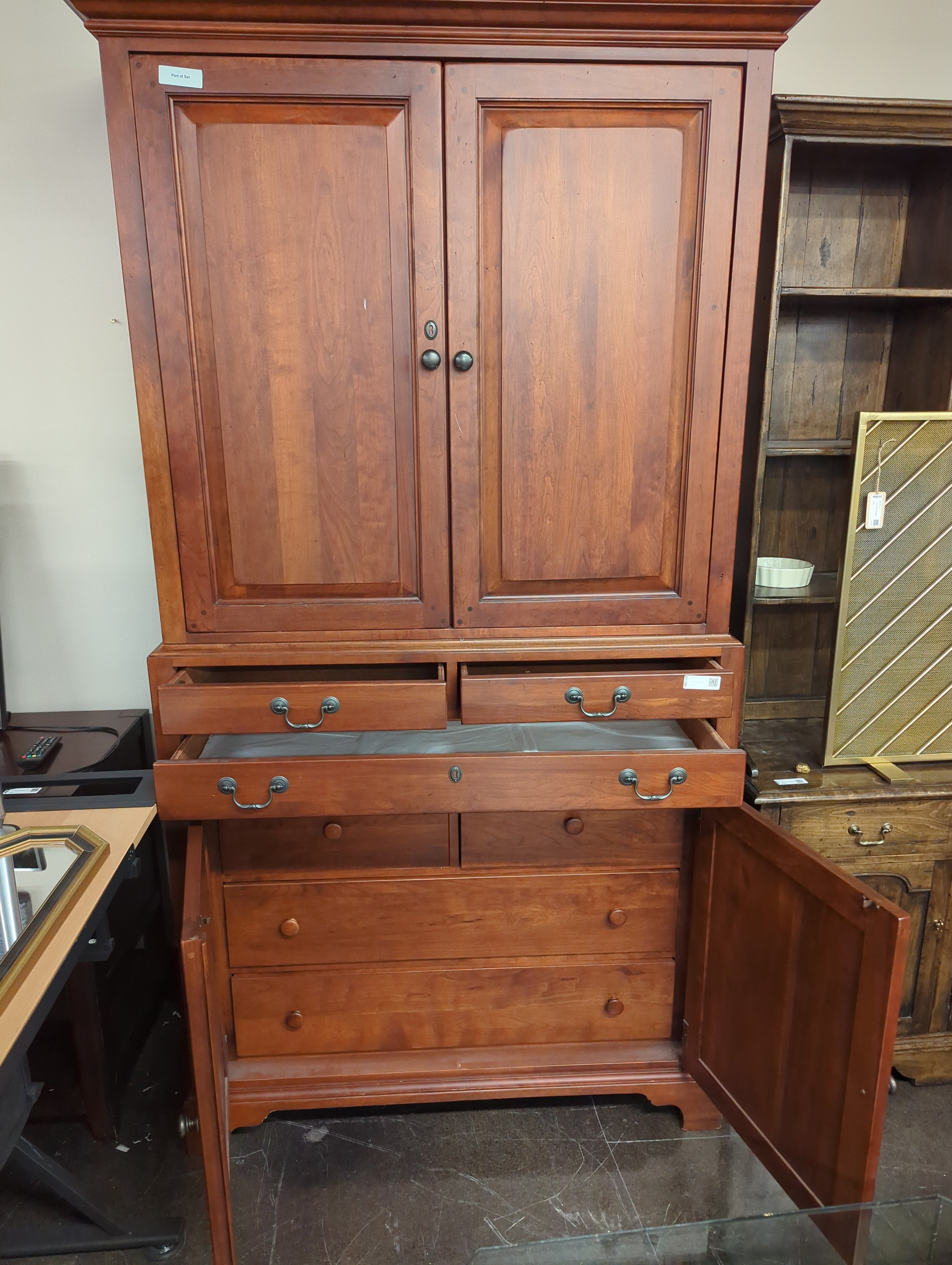 Tall Narrow China Cabinet
