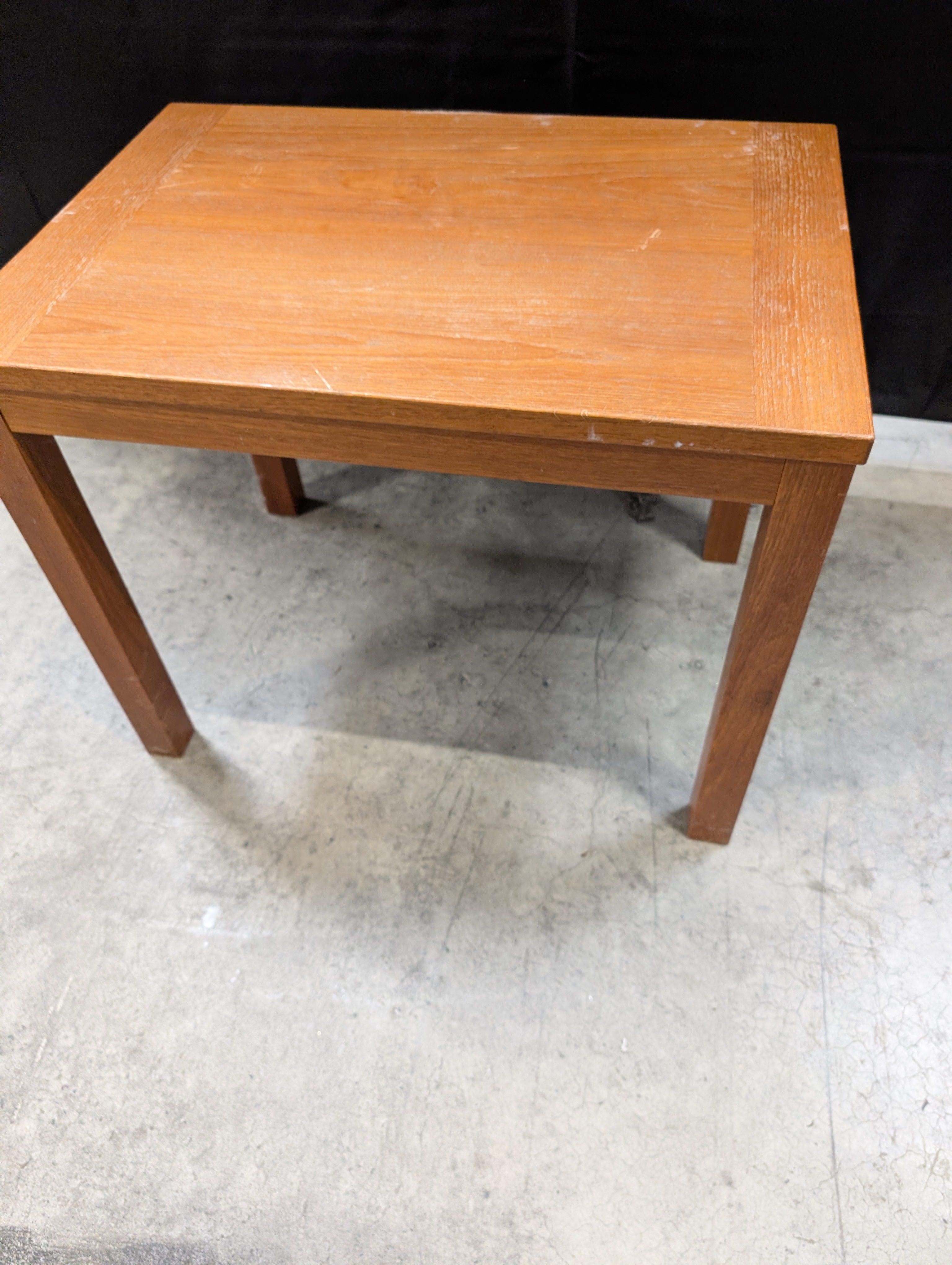 Modern Rectangular Wood Accent Table