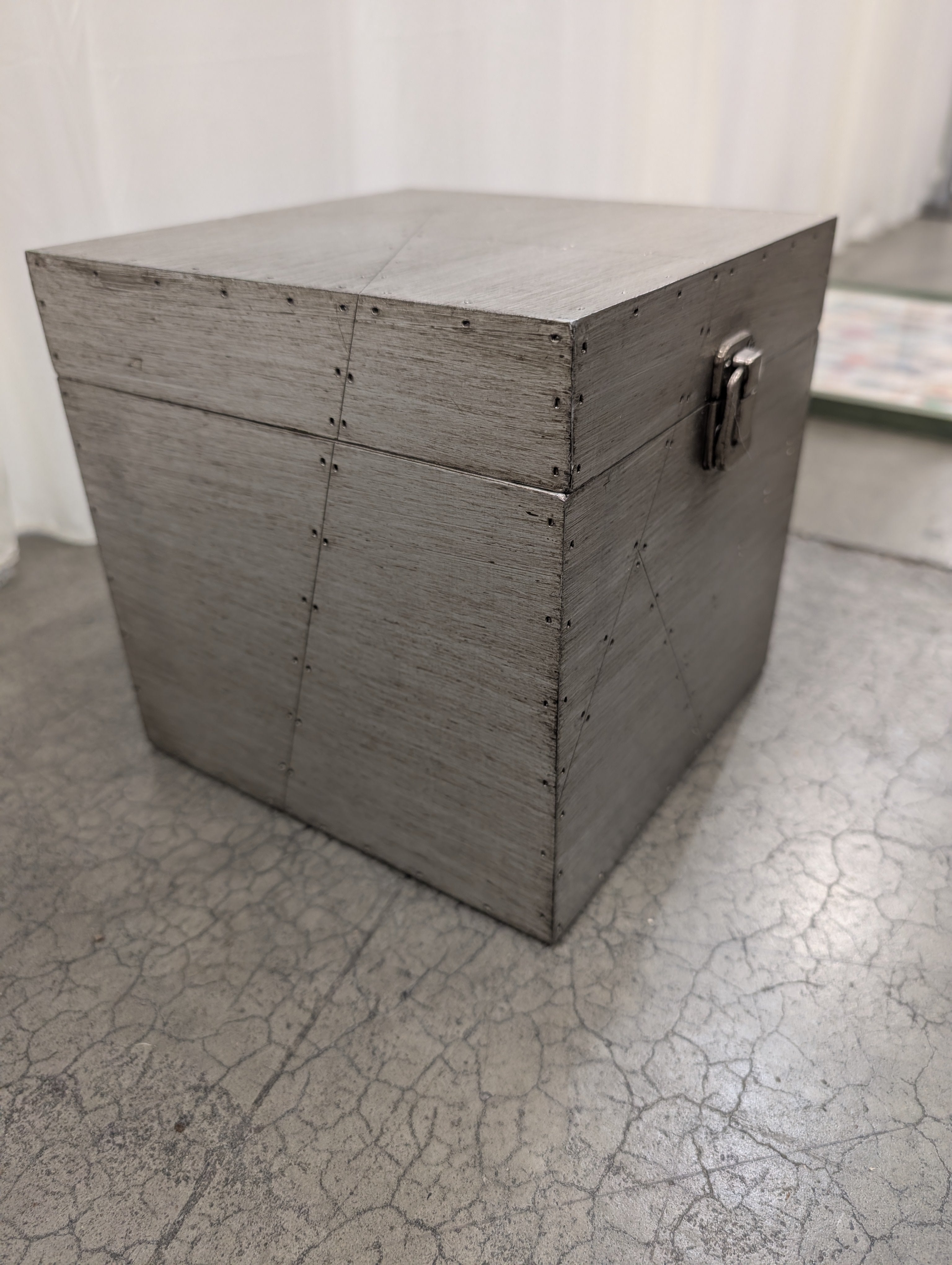 8" Storage Box with Metal Latch