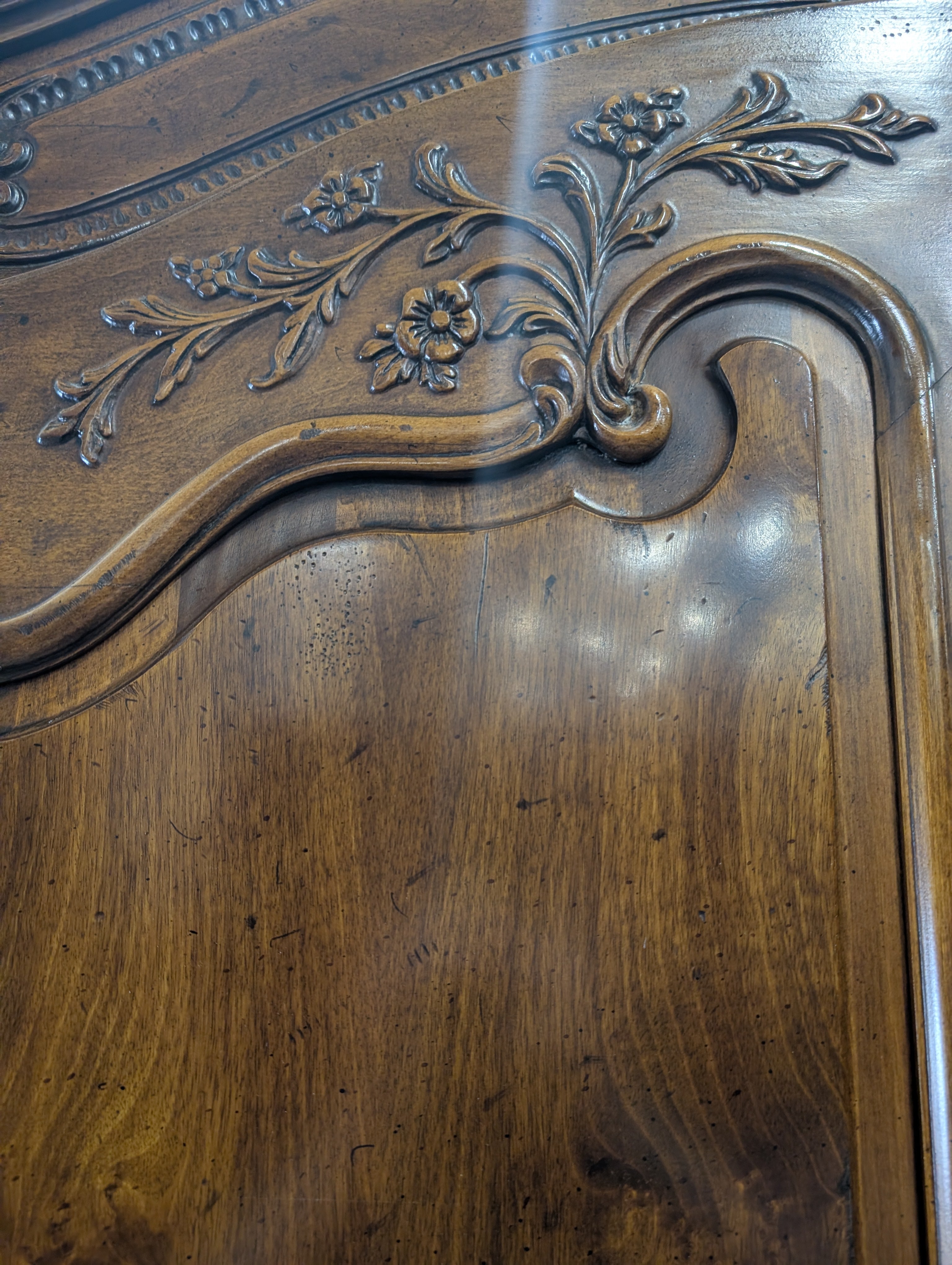 Henredon 2-Door Armoire: Rich Hardwood Wardrobe