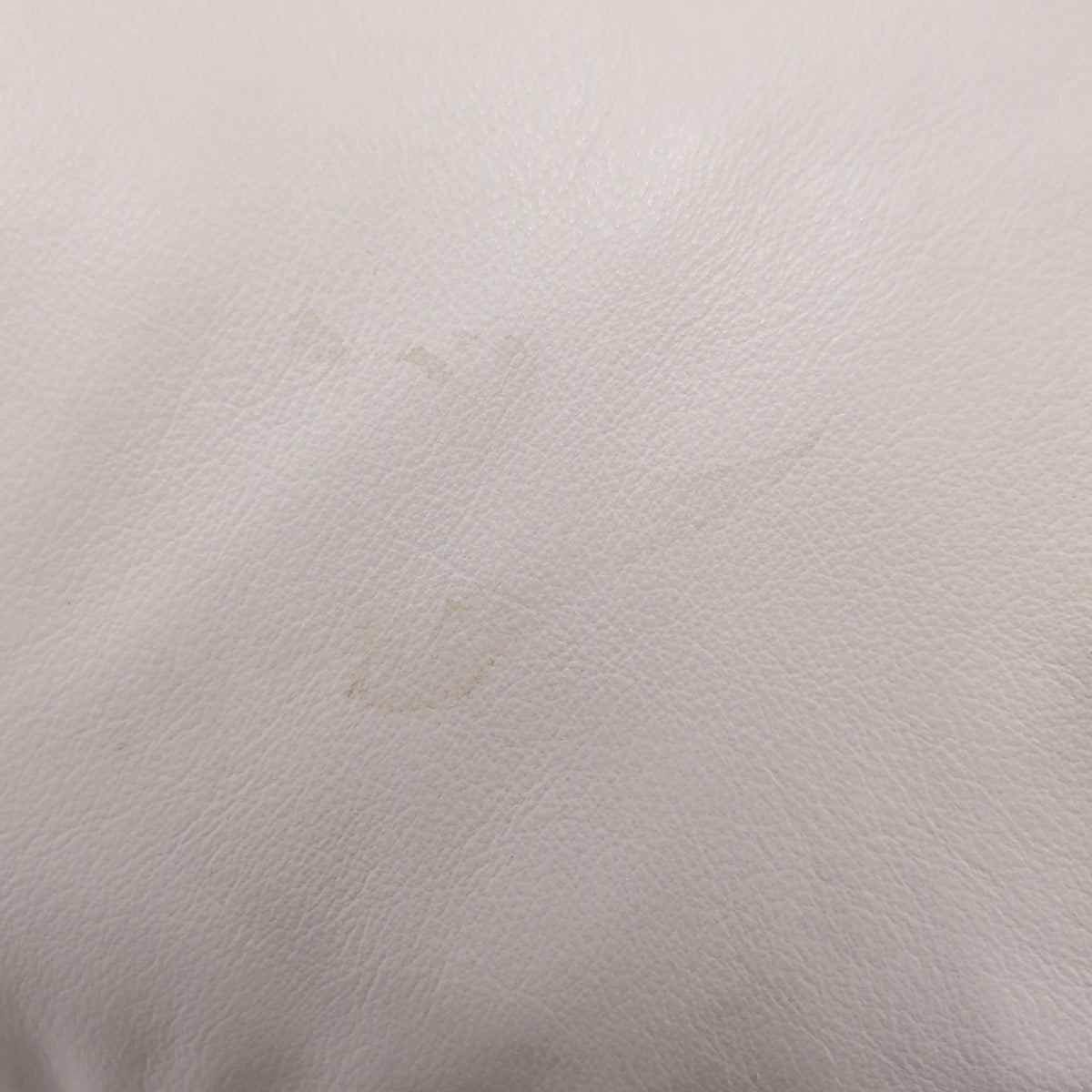 Cream Rolled Arm Loveseat in Leather