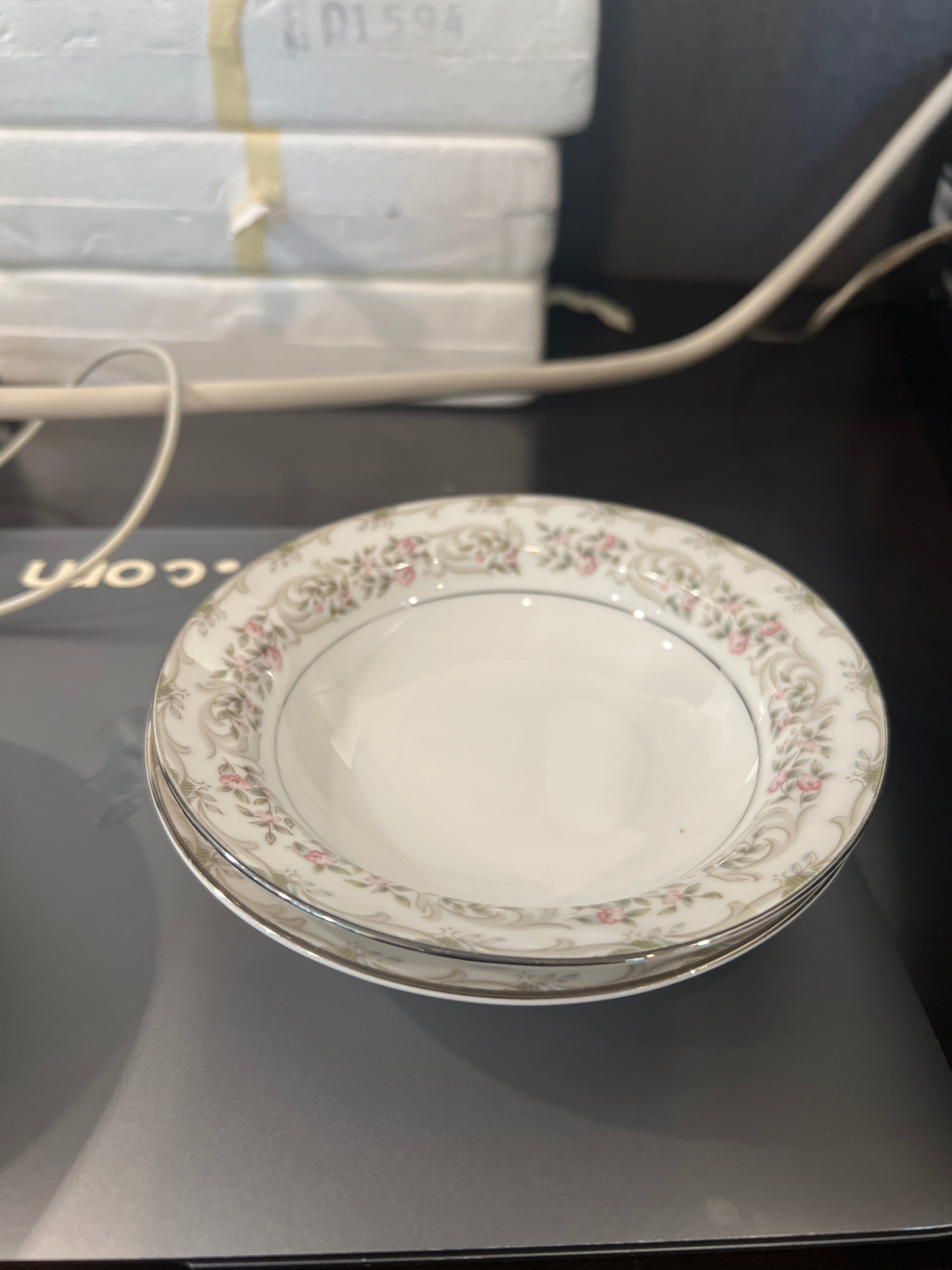 Small Antique Saucer Set