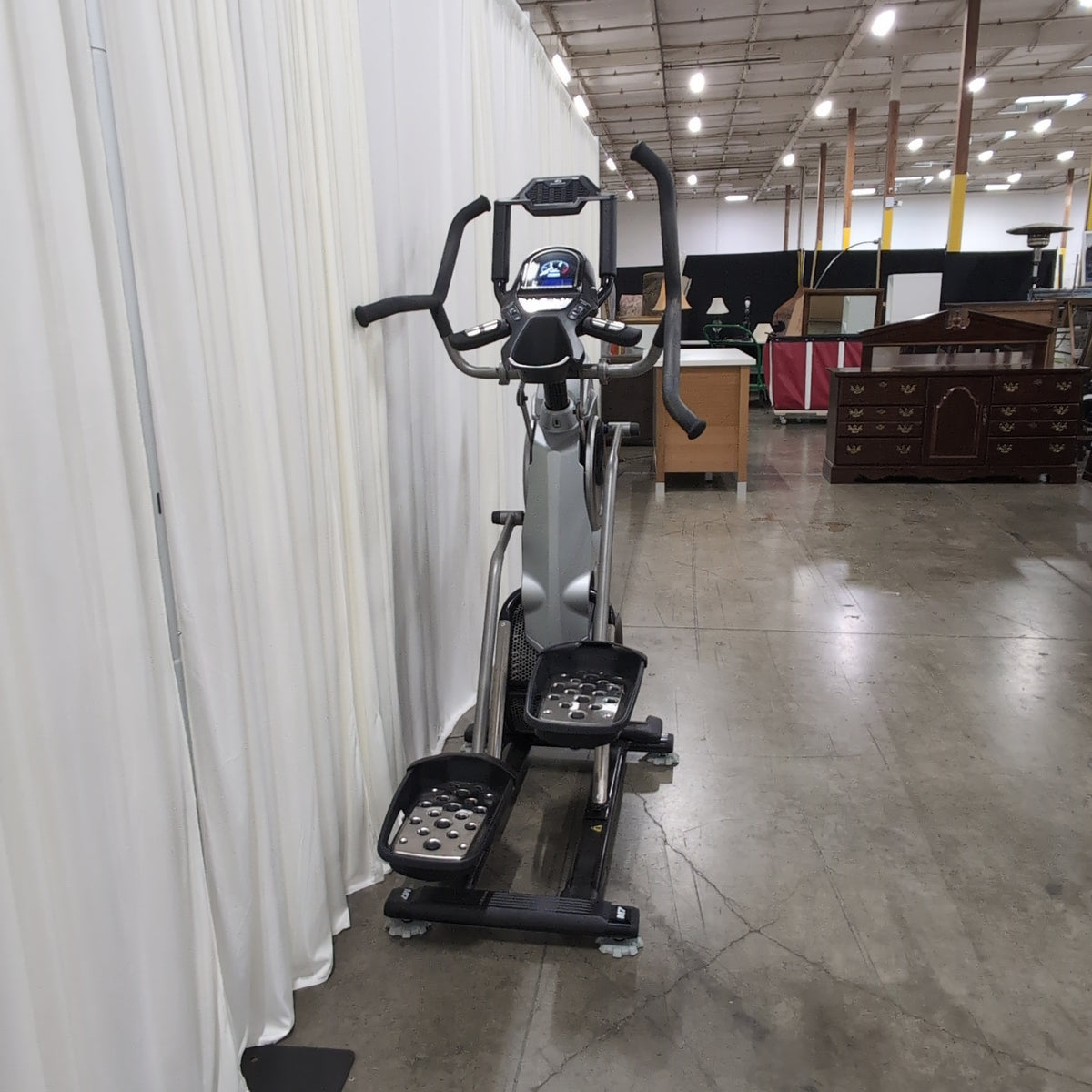 BOWFLEX Silver and Black Elliptical Fitness Machine