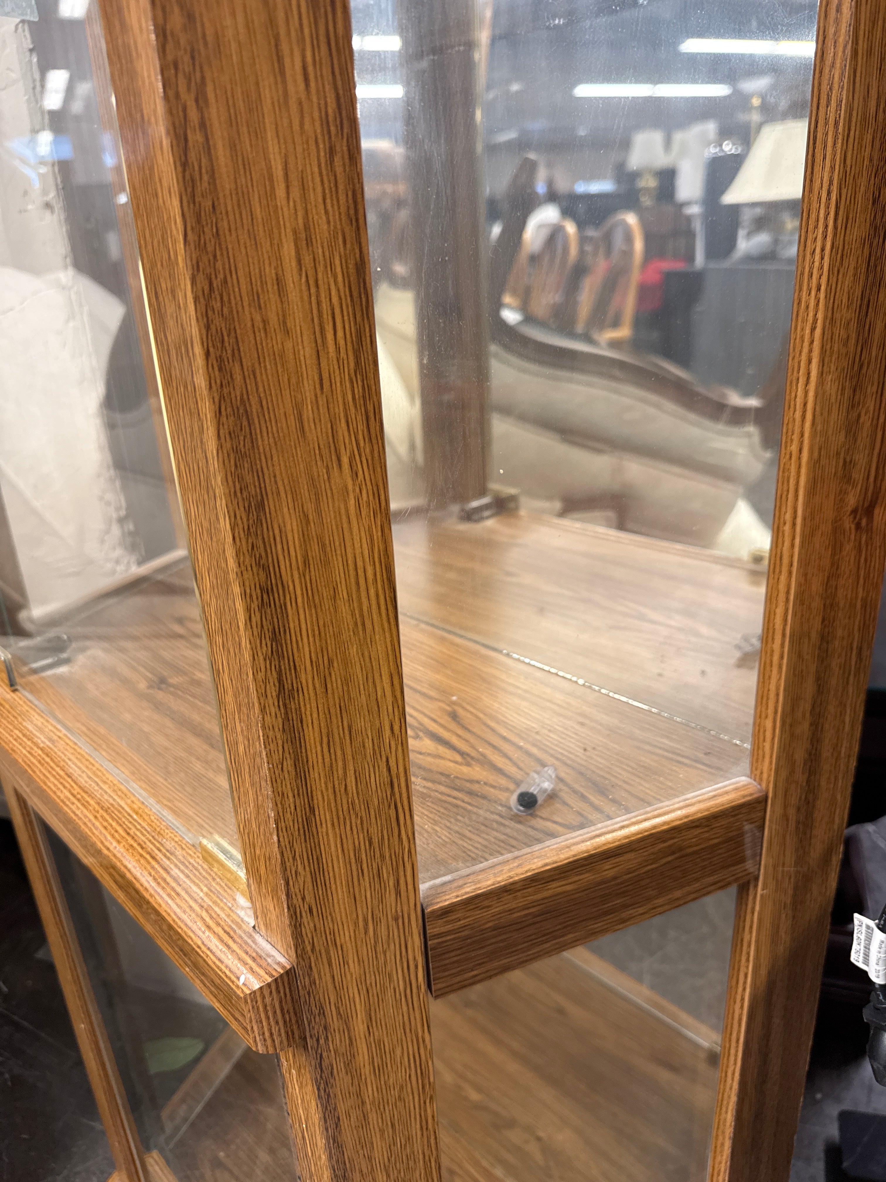 Hexagon Curio Cabinet