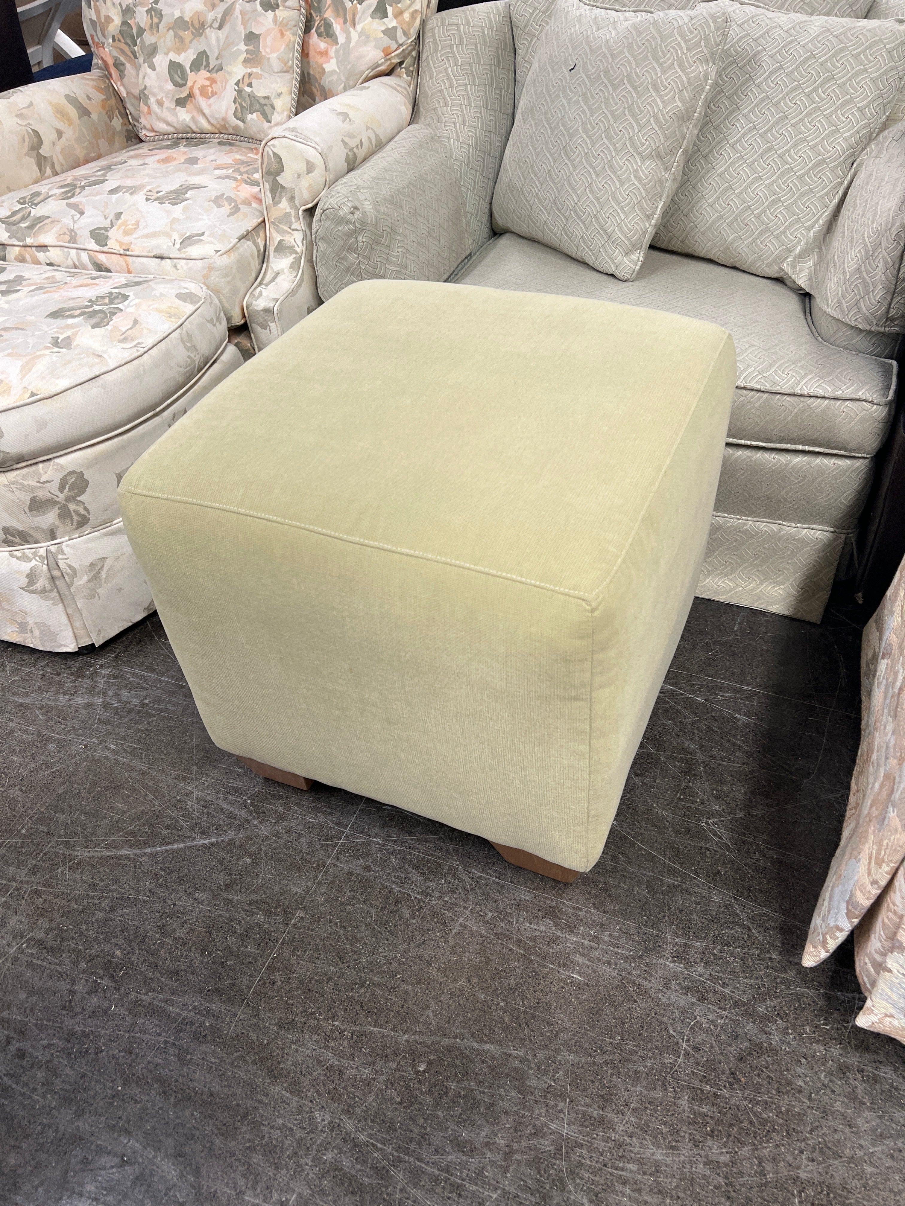 Light Beige Ottoman
