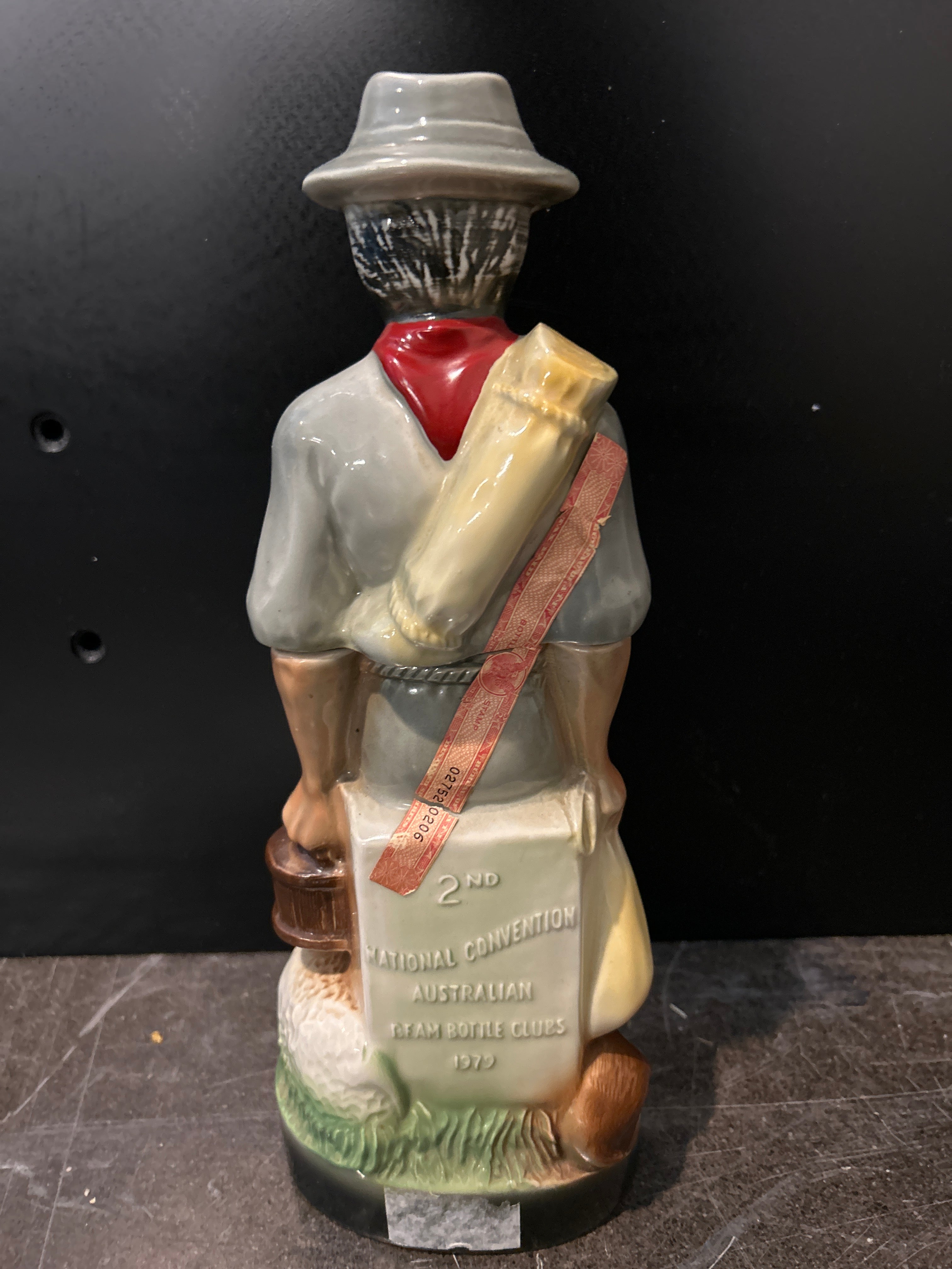 Vintage Optojames Kentucky Straight Bourbon Whiskey Decanter