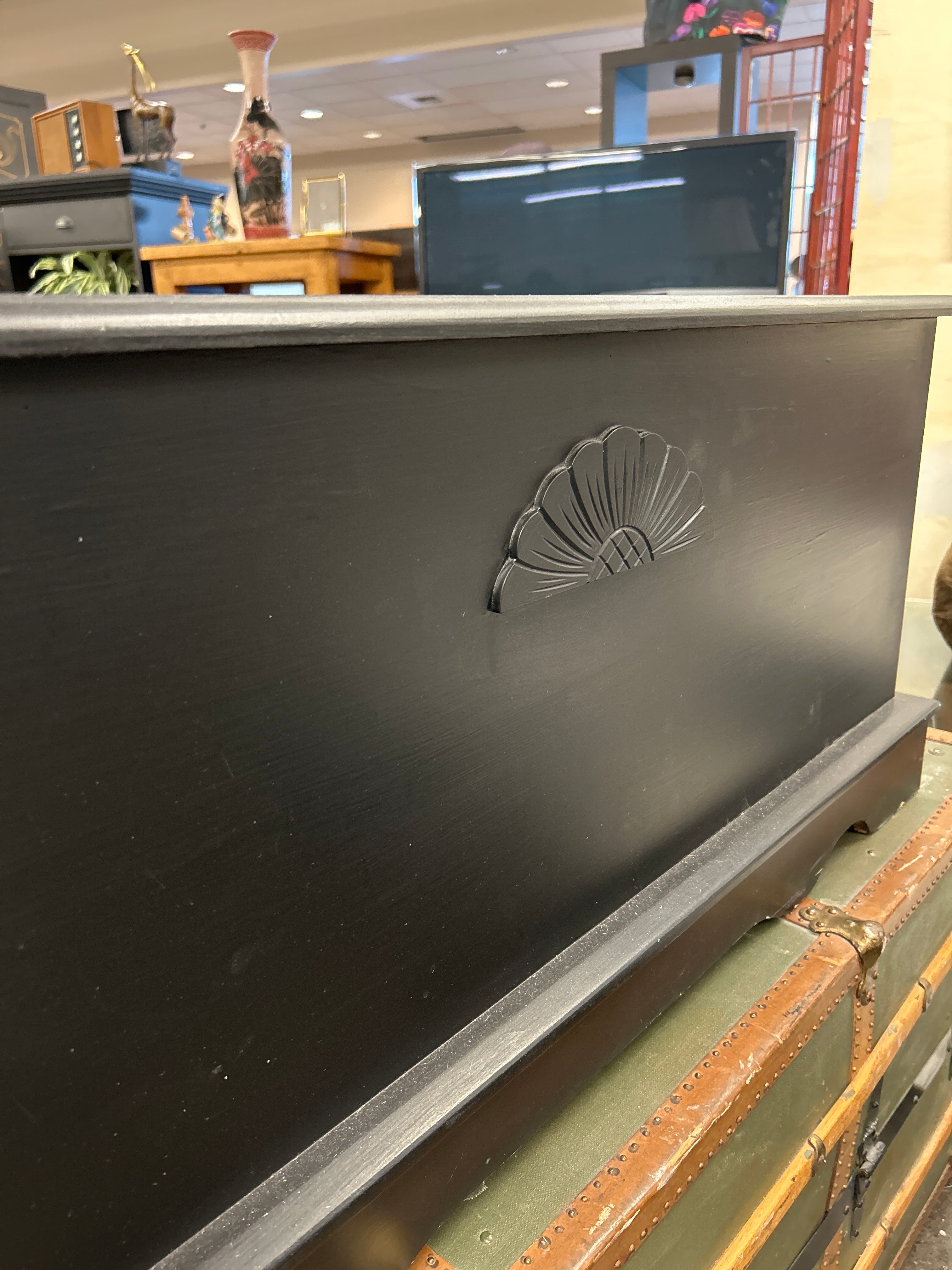 Painted Black Trunk