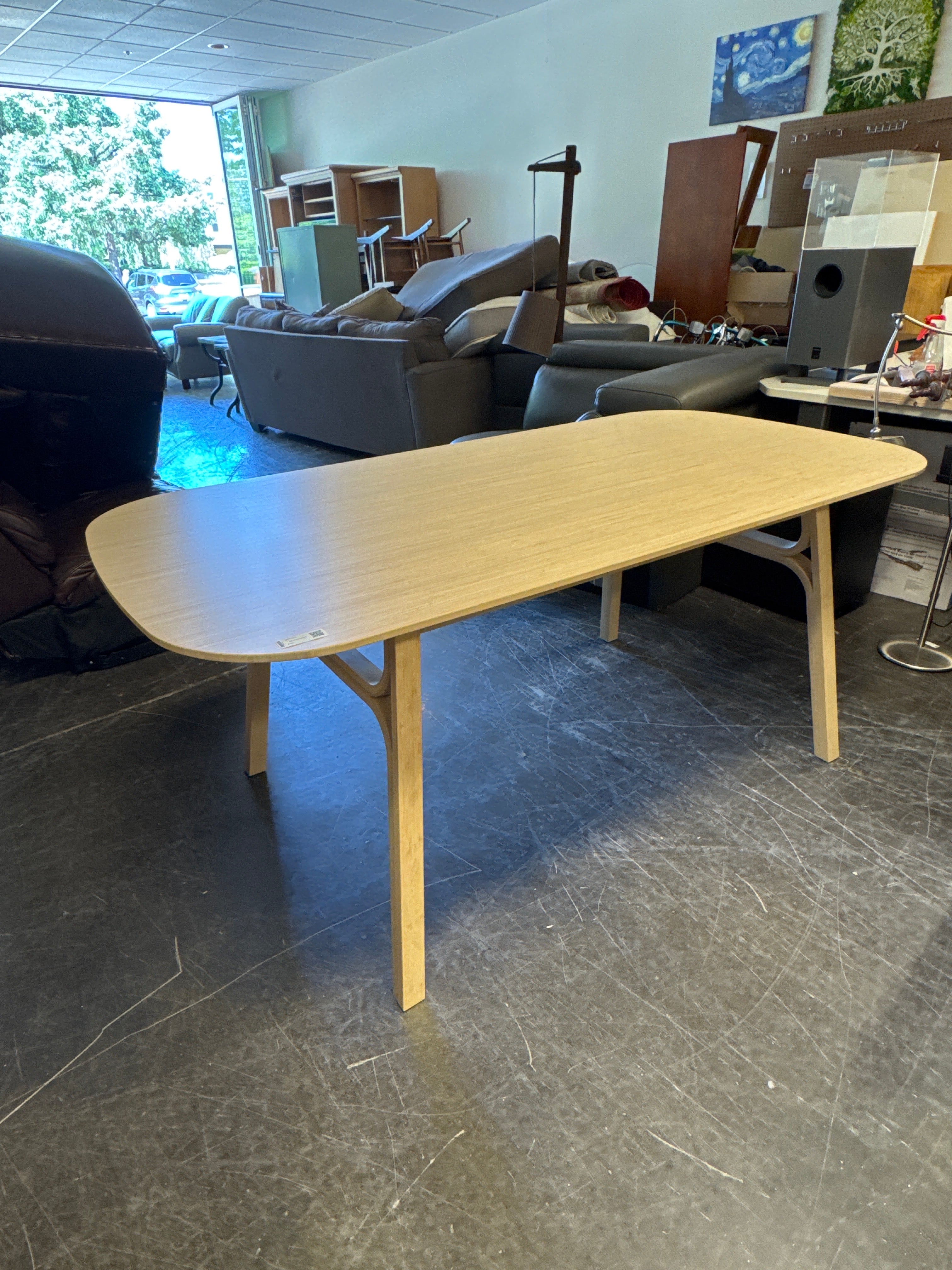 IKEA VOXLÖV Dining Table, Light Bamboo