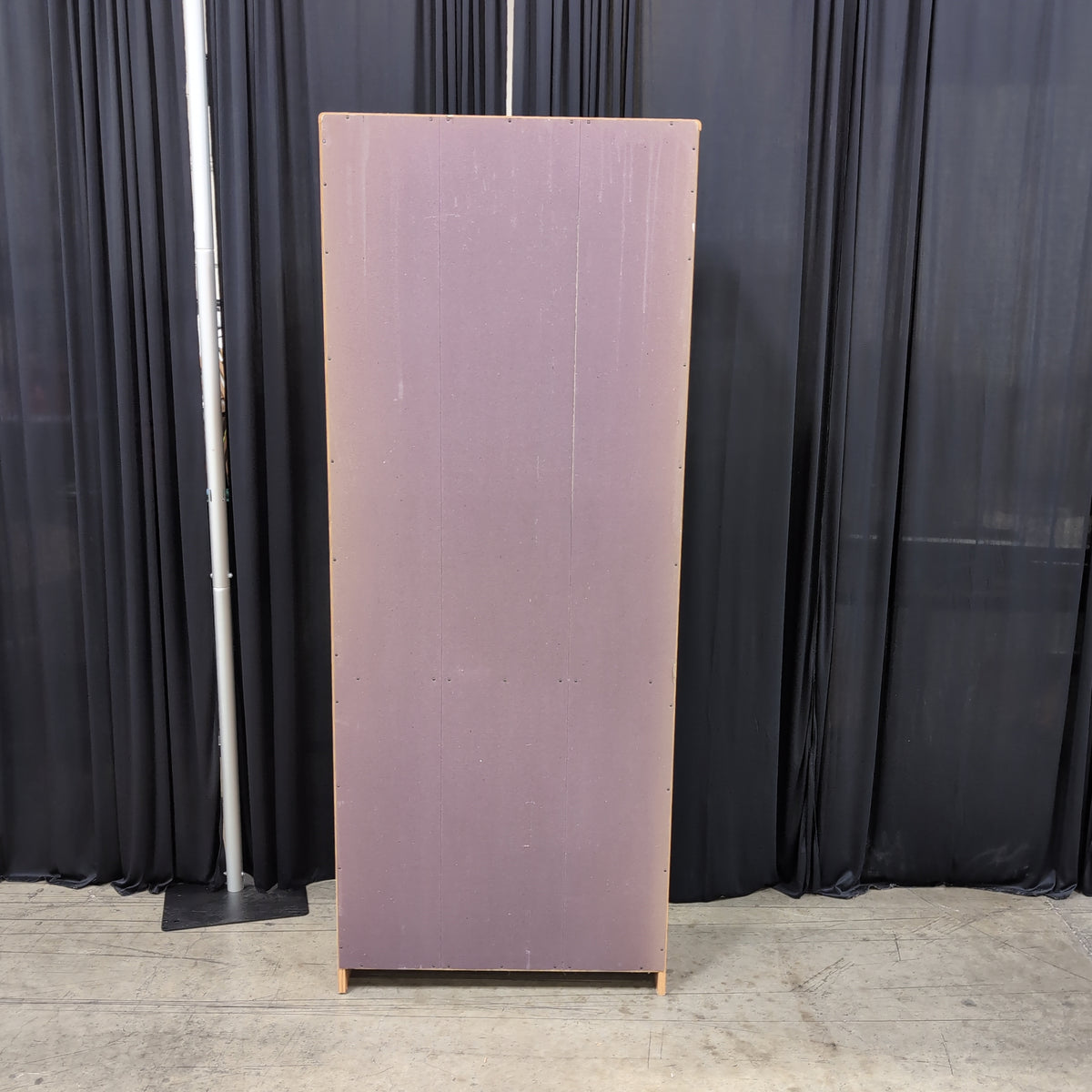 Light Brown Wood Two-Section Bookcase