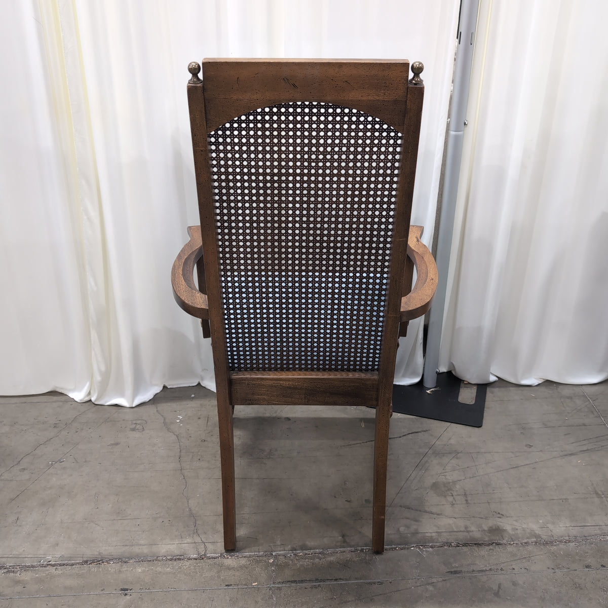French Provincial Style Dining Chair with Cane Back