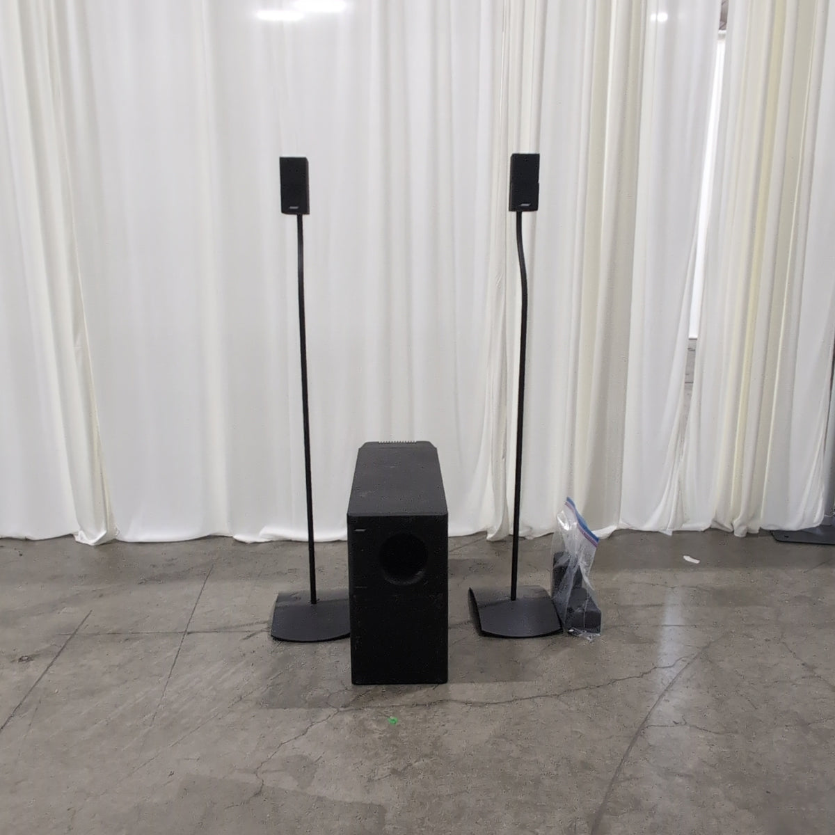 Bose Black Home Theater Speakers with Subwoofer