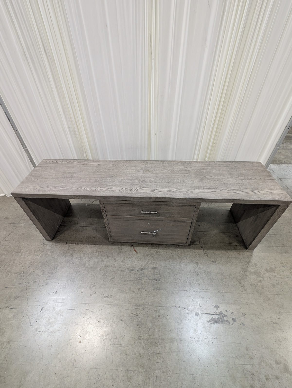 Hooker Furniture Linville Falls Desk with 2-Drawer Lateral File Cabinet