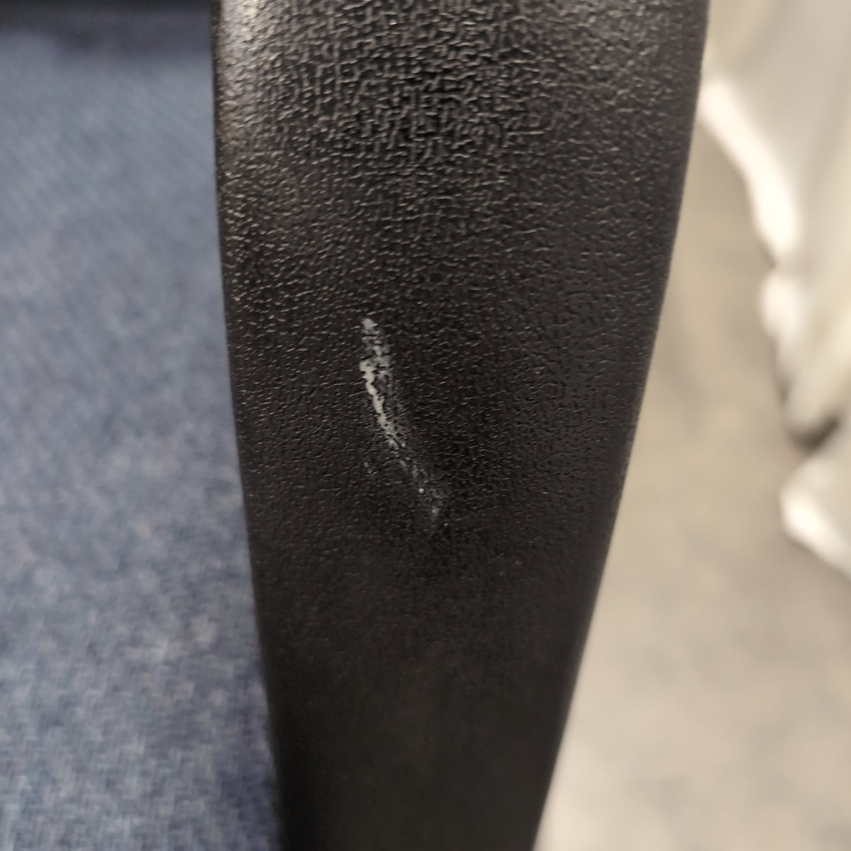 Navy Blue Fabric Office Guest Chair