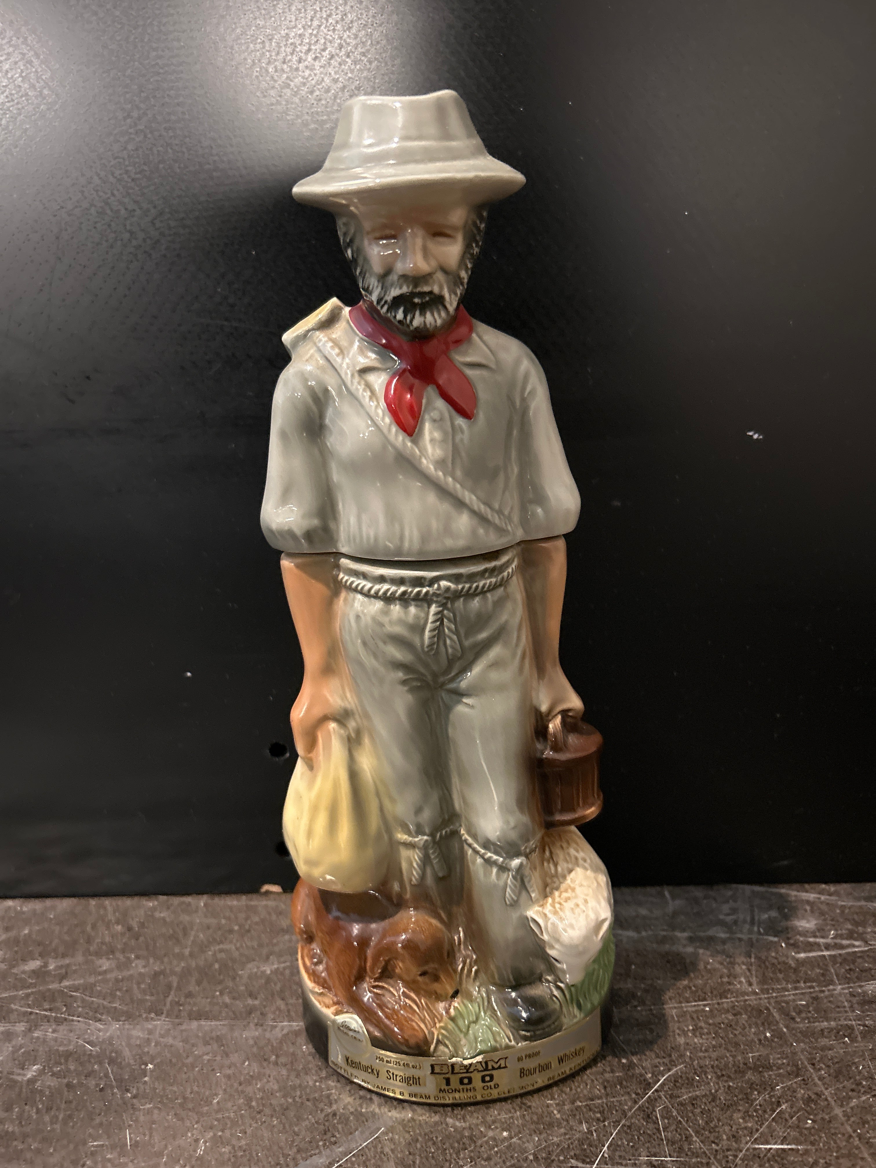 Vintage Optojames Kentucky Straight Bourbon Whiskey Decanter