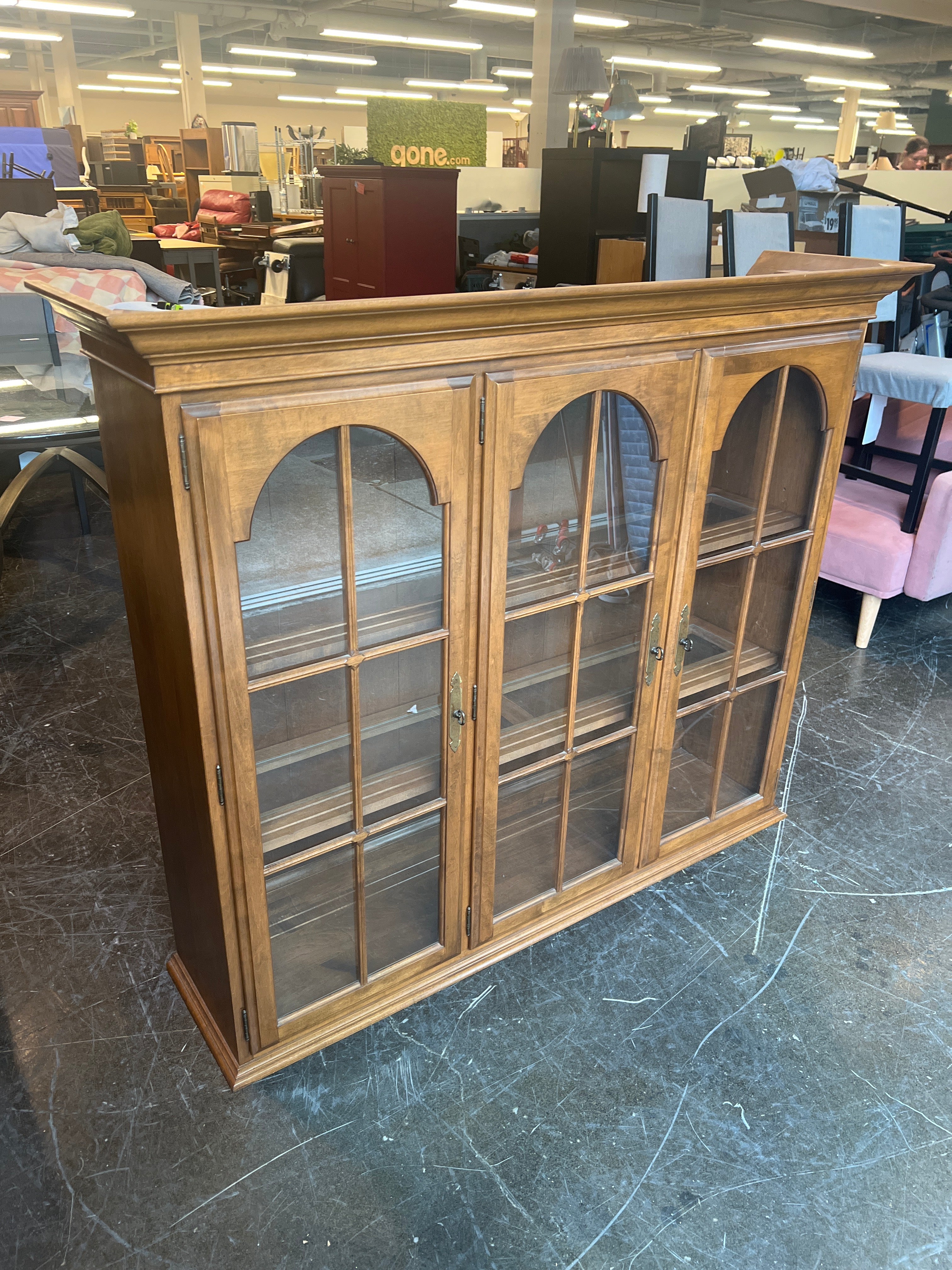 Ethan Allen Display Cabinet