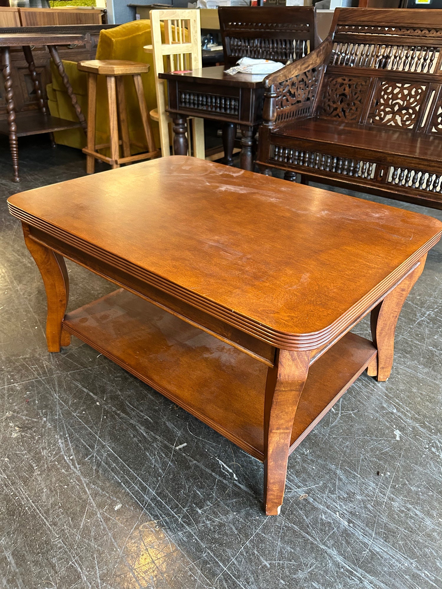 Small 2 Tier Coffee Table