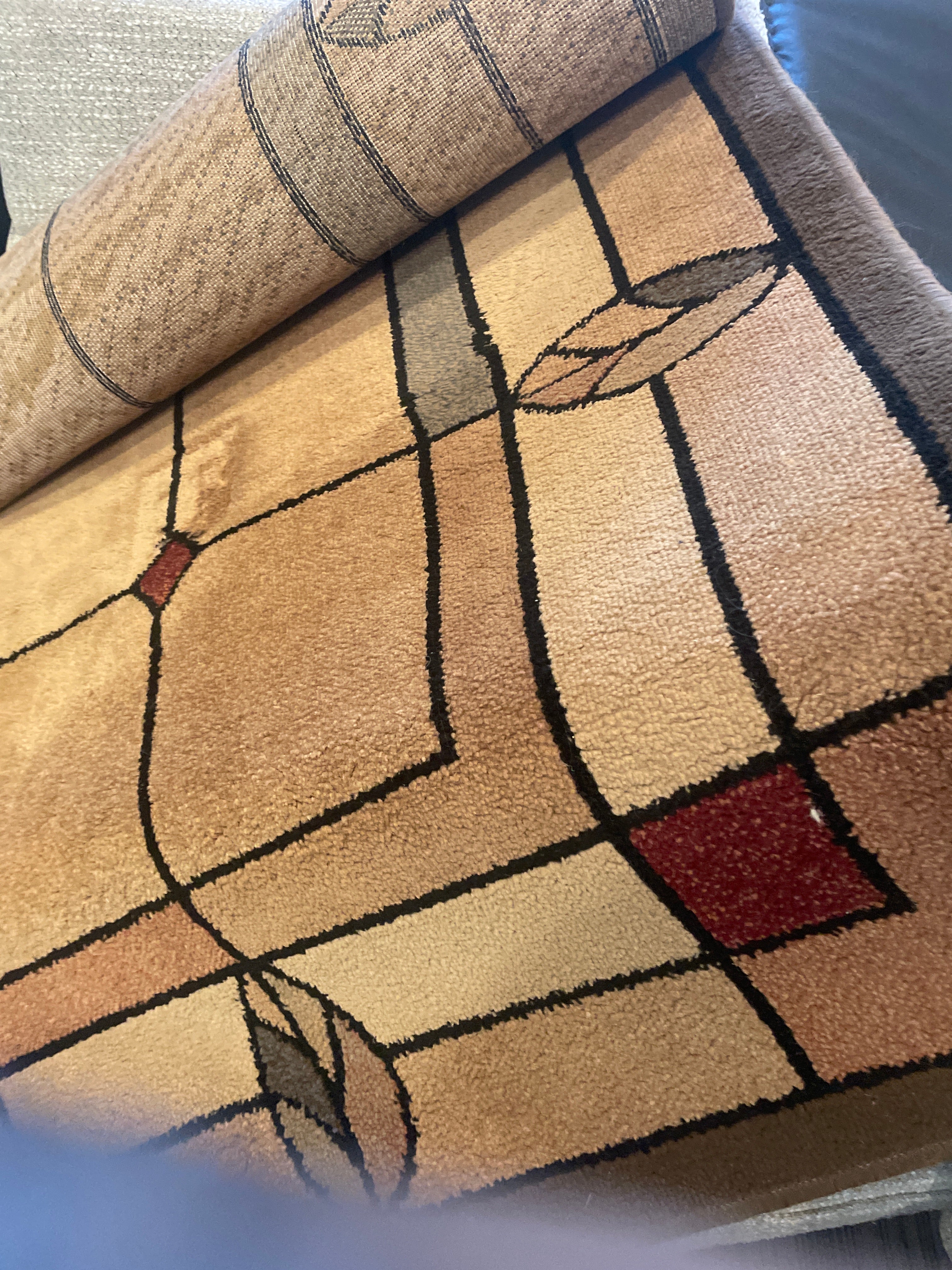 Brown Rug 5x7