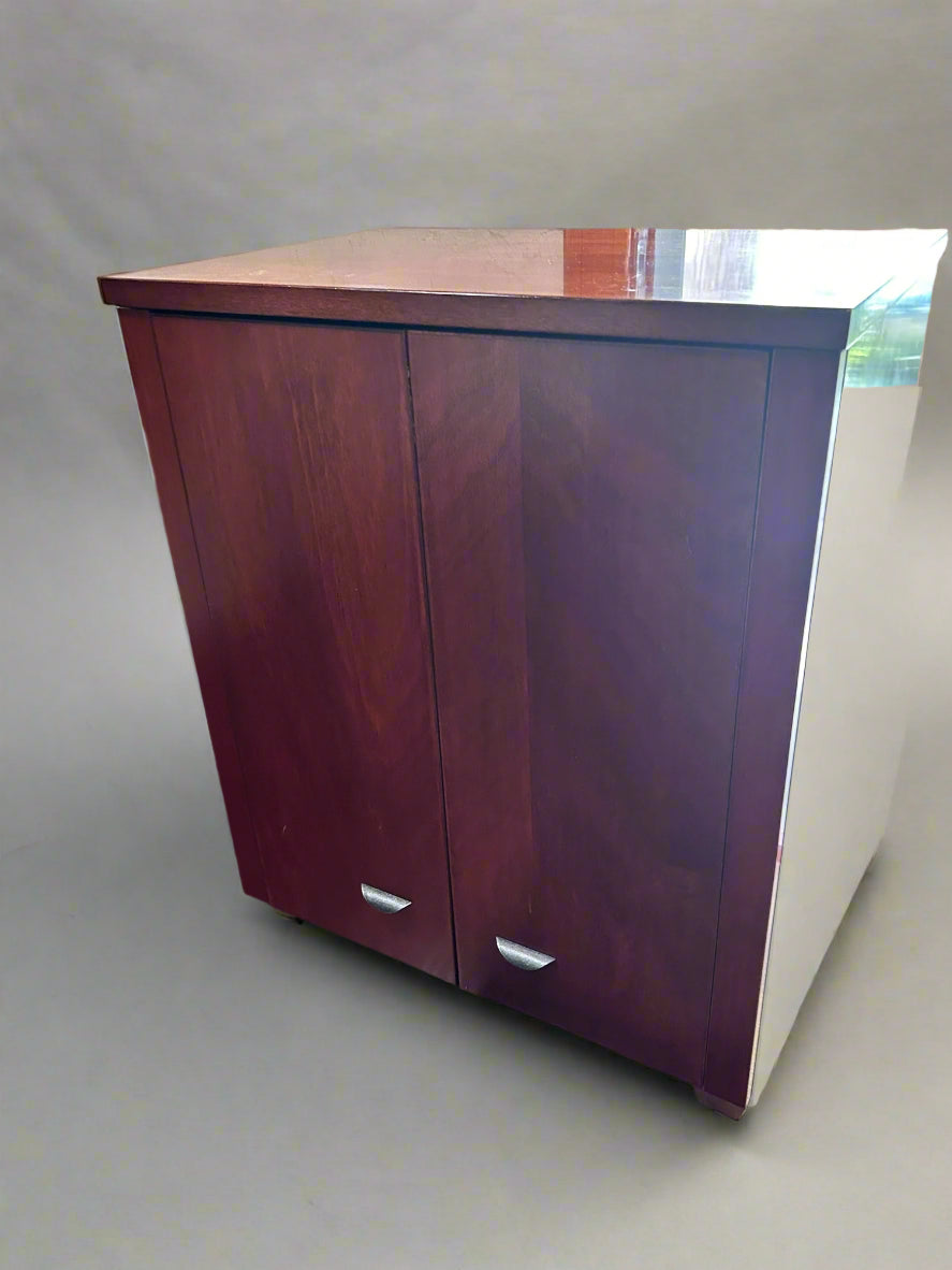 2 Door Short Media Cabinet