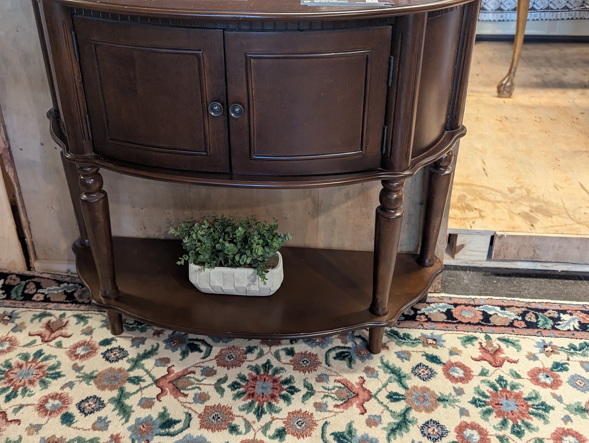 Demilune Entryway Table