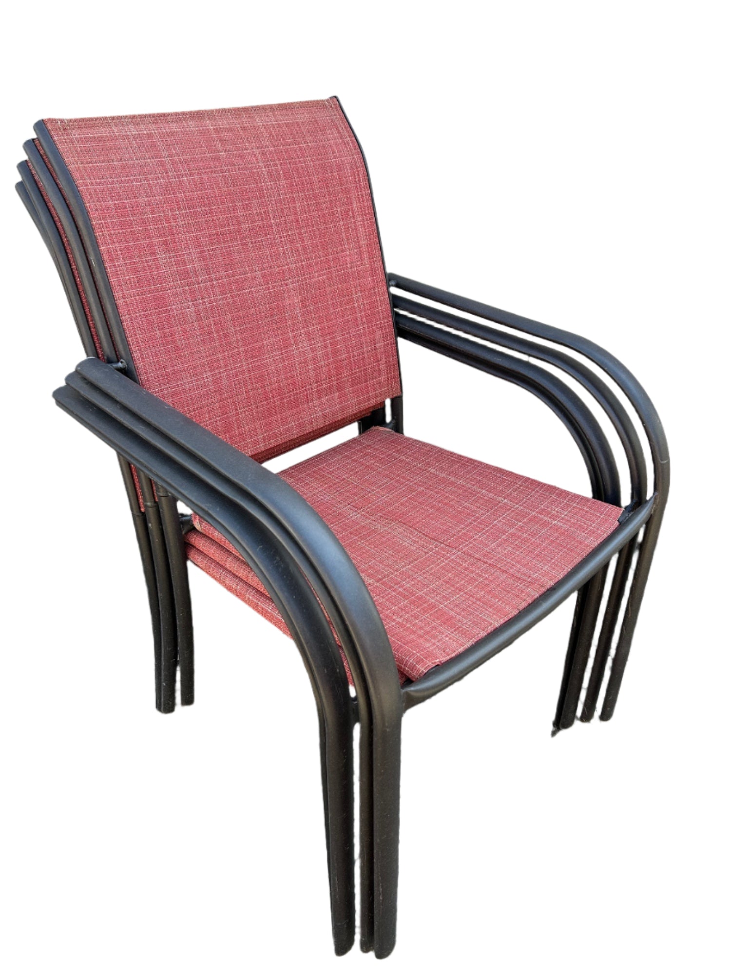 Red Outdoor Chair (SET OF 4)