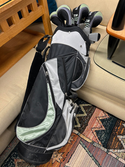 Prince Z6 Golf Clubs with GolfBag