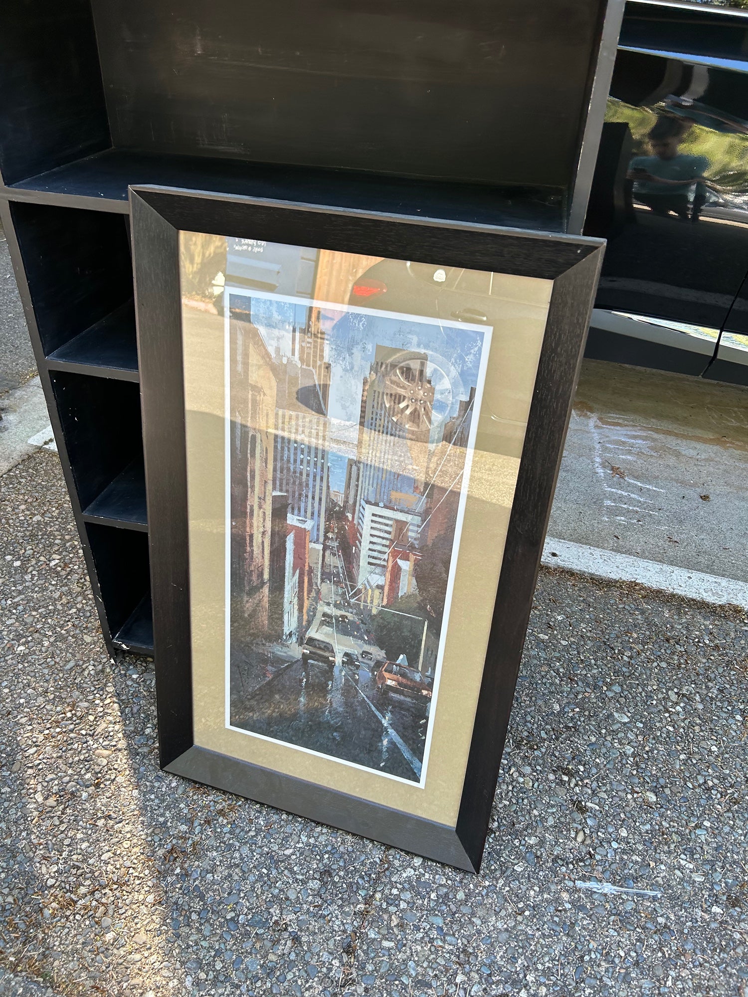 Vertical Print of San Francisco